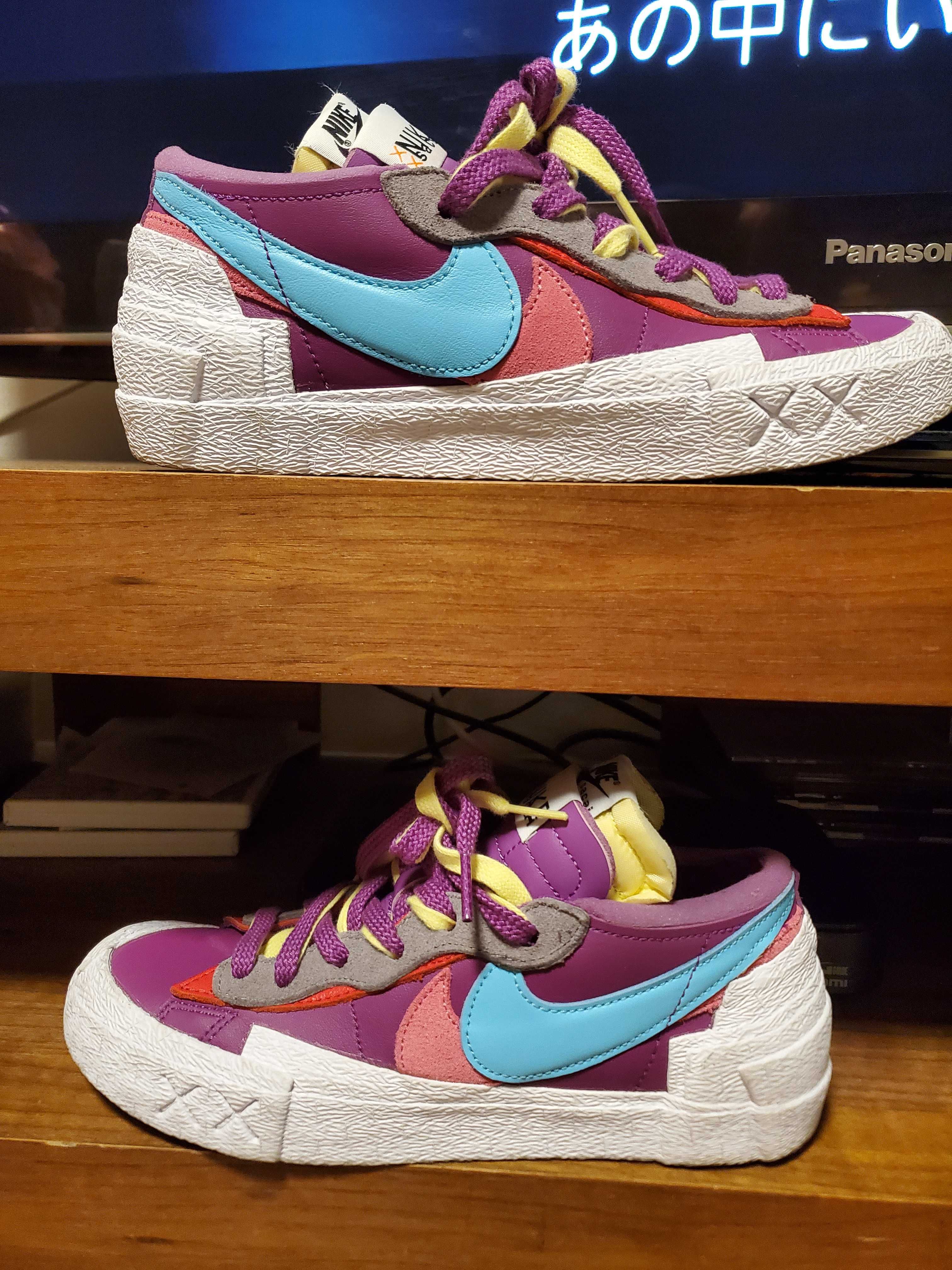 KAWS × sacai × Nike Blazer Low "Purple Dusk"