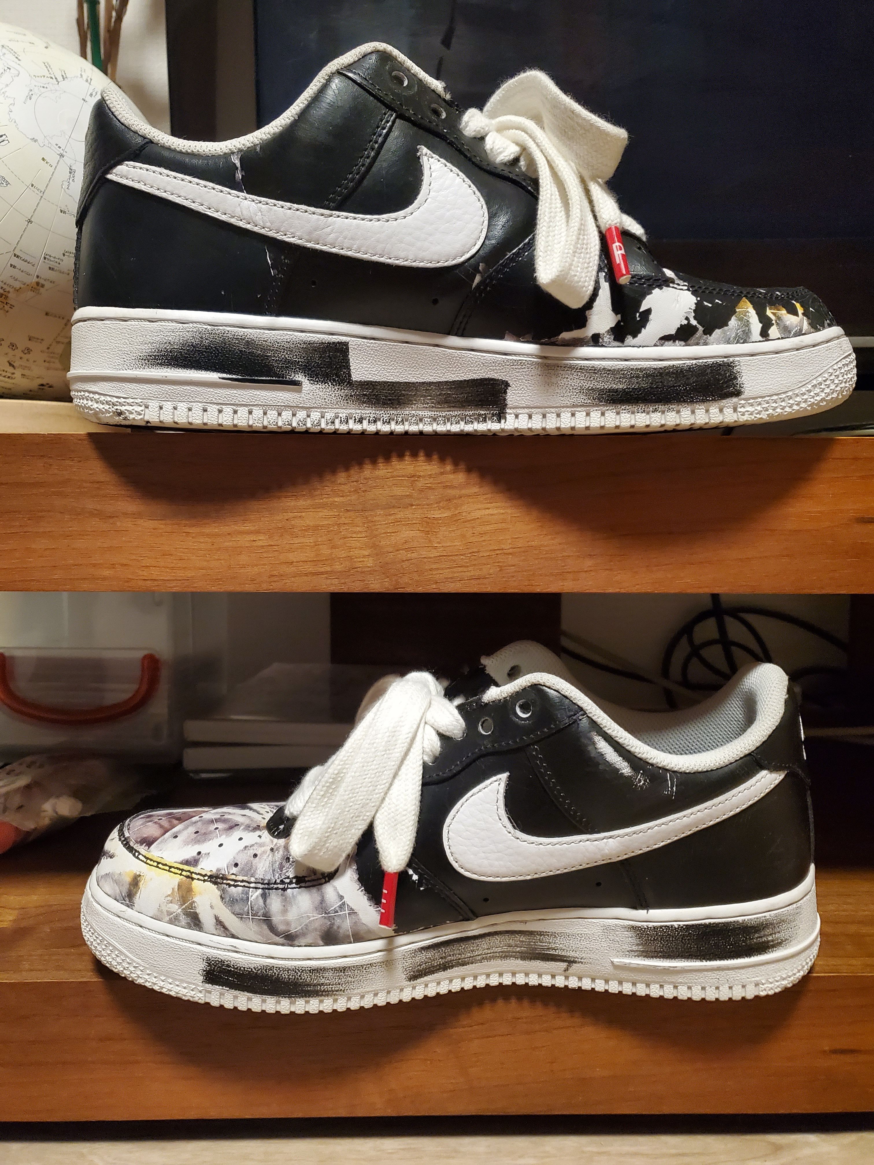 PEACEMINUSONE × Nike Air Force 1 Low Para Noise "Black" / G-DRAGON