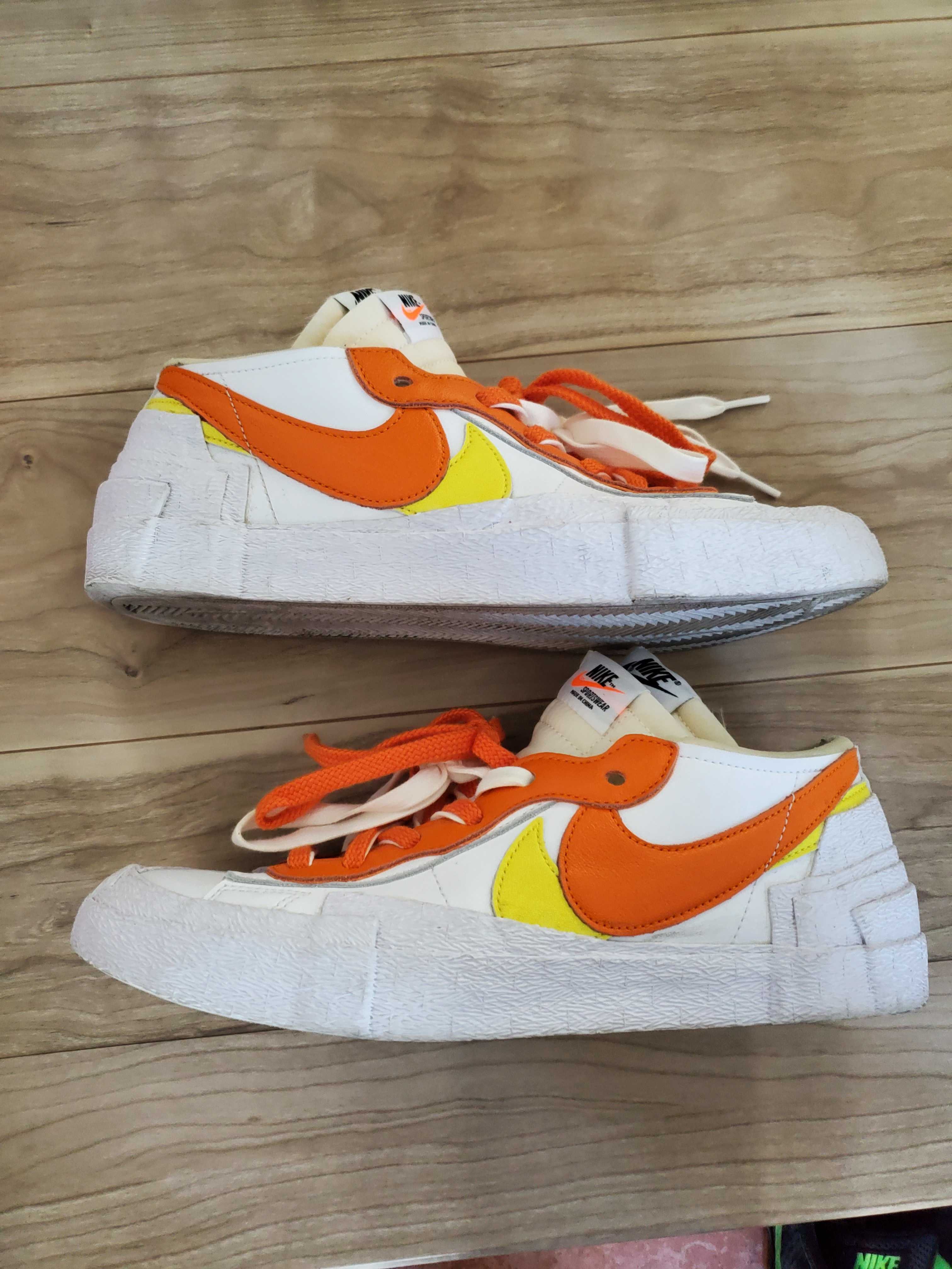 SACAI × NIKE BLAZER LOW "MAGMA ORANGE"