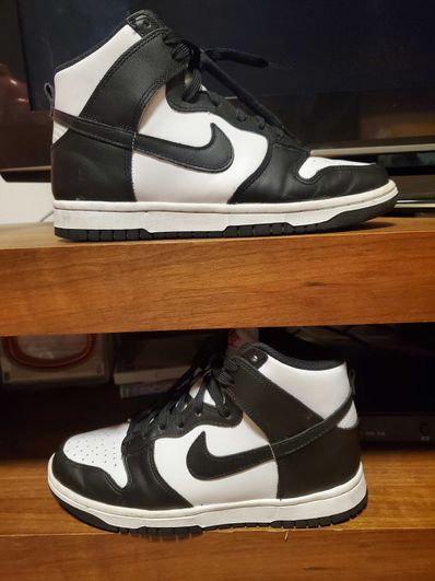 Nike Women's Dunk High "Black and White"