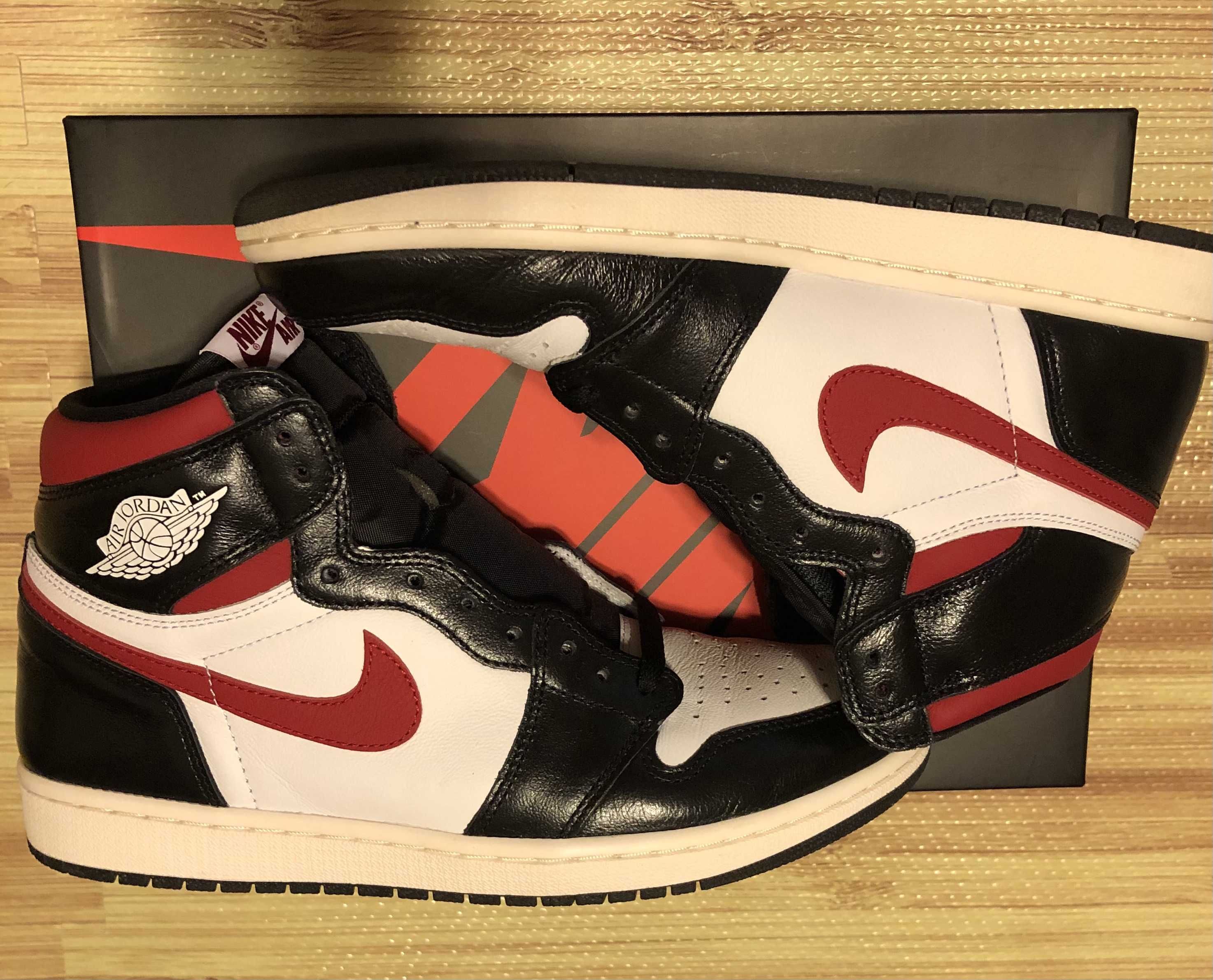 Nike Air Jordan 1 Retro High "Black/White/Sail/Gym Red"    