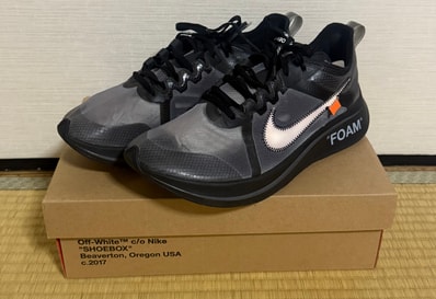 Off-White × Nike Zoom Fly "Black"