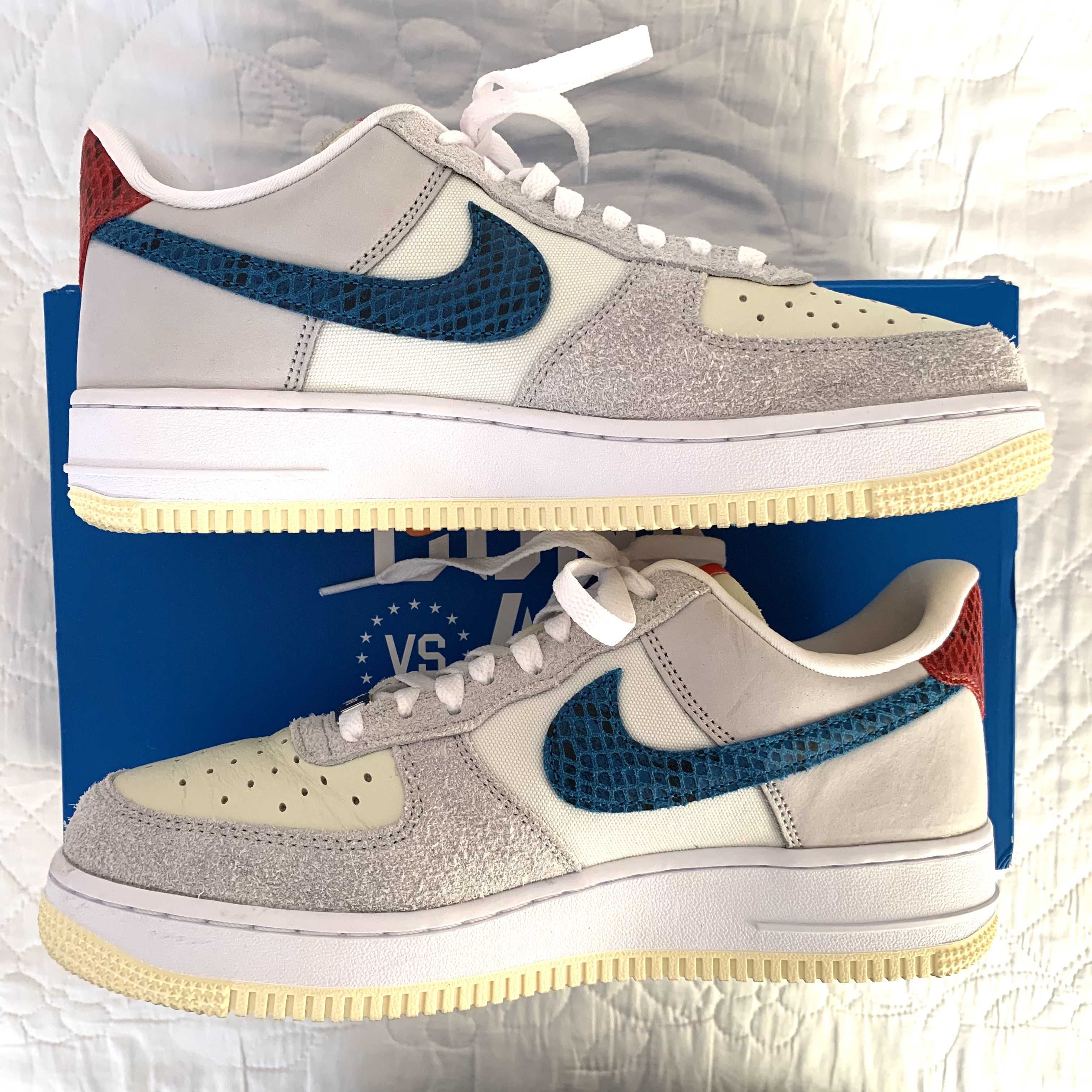 UNDEFEATED × Nike Air Force 1 Low "White"