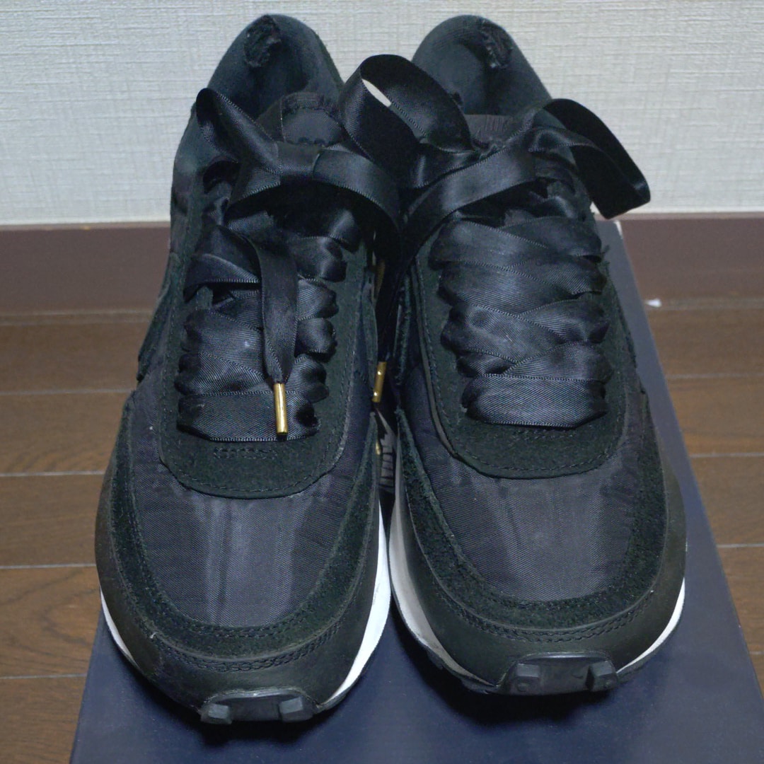 sacai × Nike LDV Waffle "Triple Black"