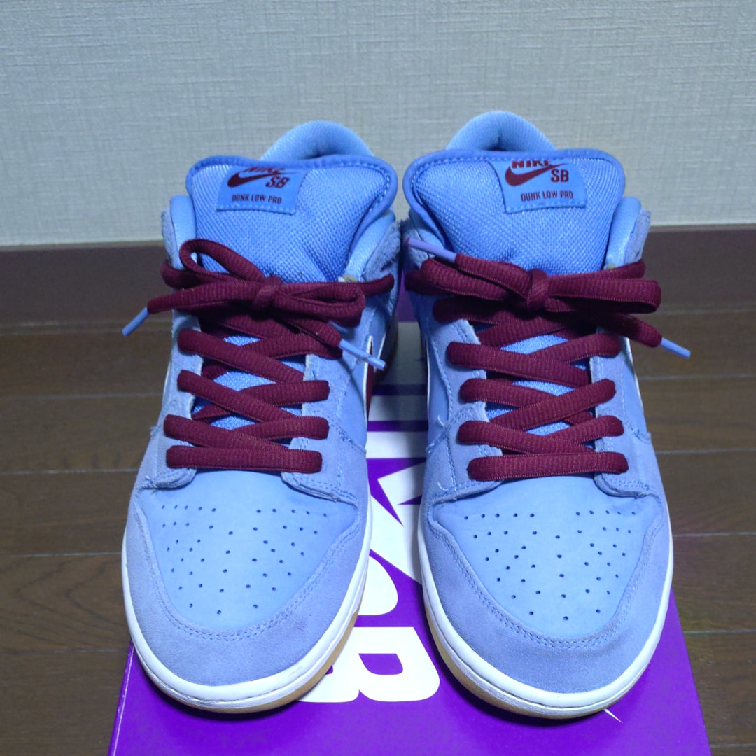 Nike SB Dunk Low Pro "Philadelphia Phillies/Valor Blue and Team Maroon"