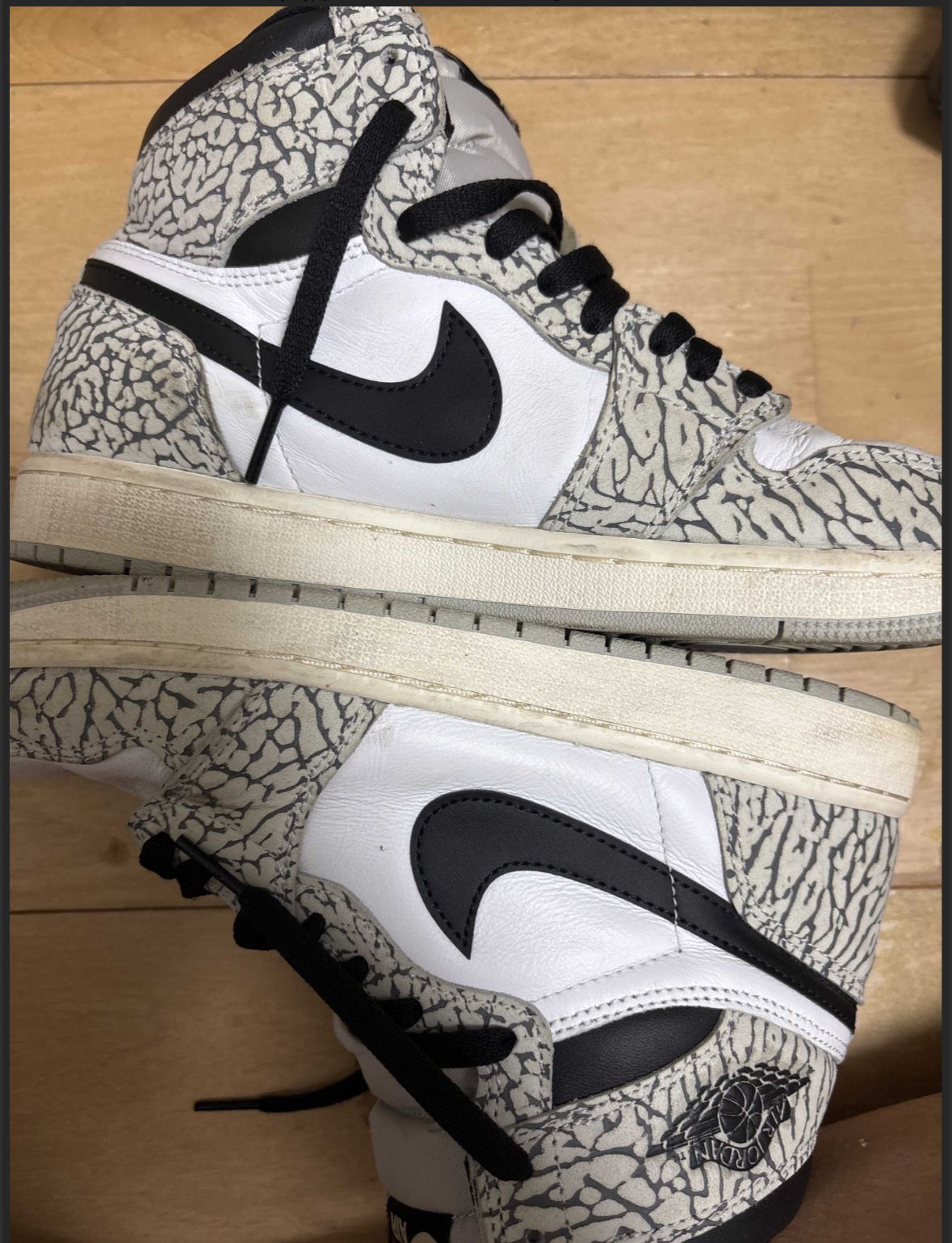 Nike Air Jordan 1 High OG "White Cement/Safari"
