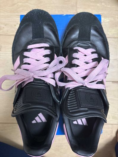 Inter Miami CF × adidas Samba "Core Black/Light Pink/Gum"