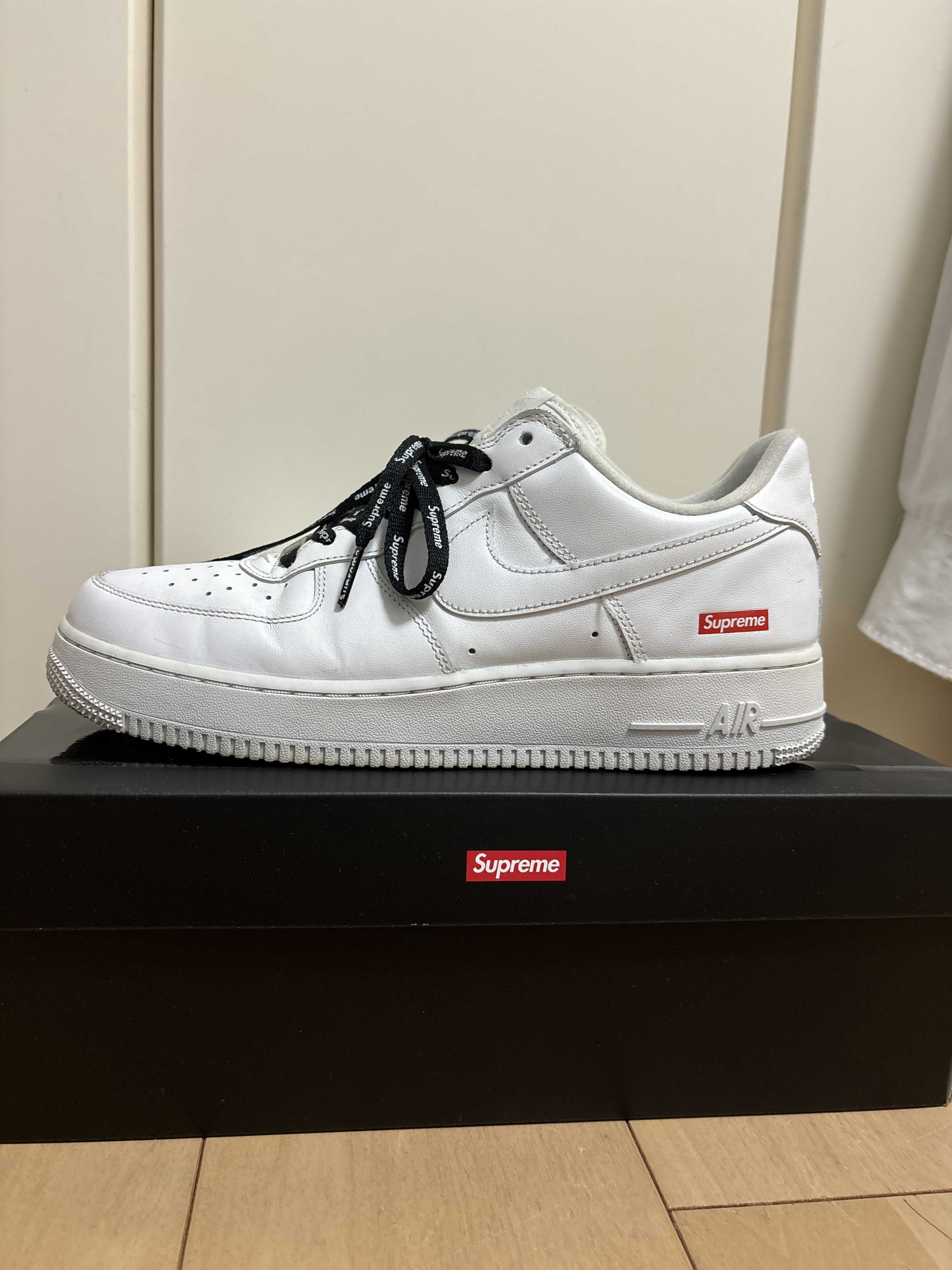 Supreme × Nike Air Force 1 Low "White"