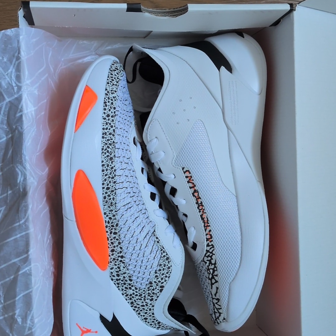 Nike Jordan Luka 1 "White/Black/Total Orange"