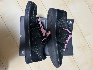 Travis Scott × Nike Air Jordan 1 Low OG SP "Black Phantom"