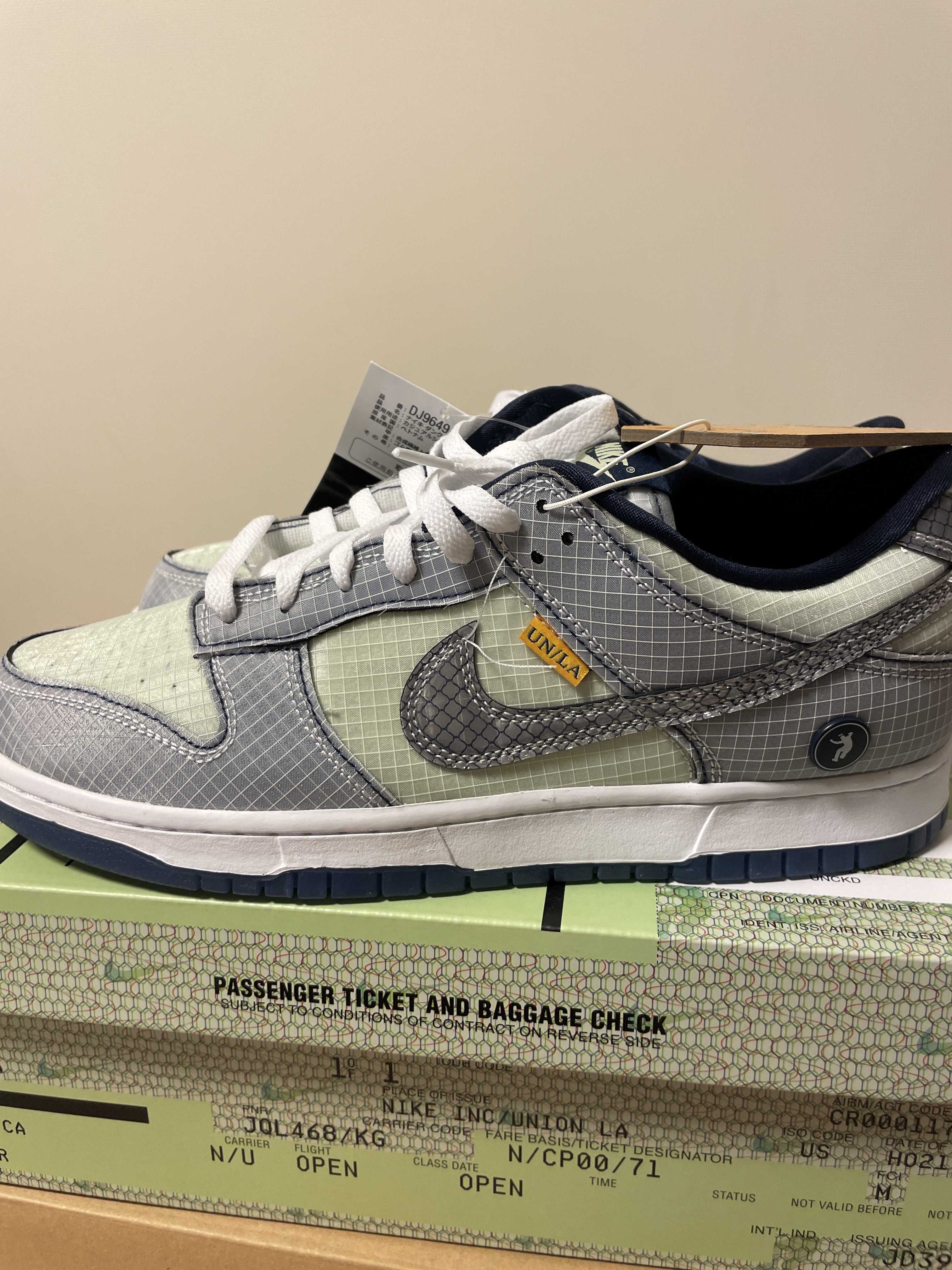 UNION × Nike Dunk Low "Pistachio"