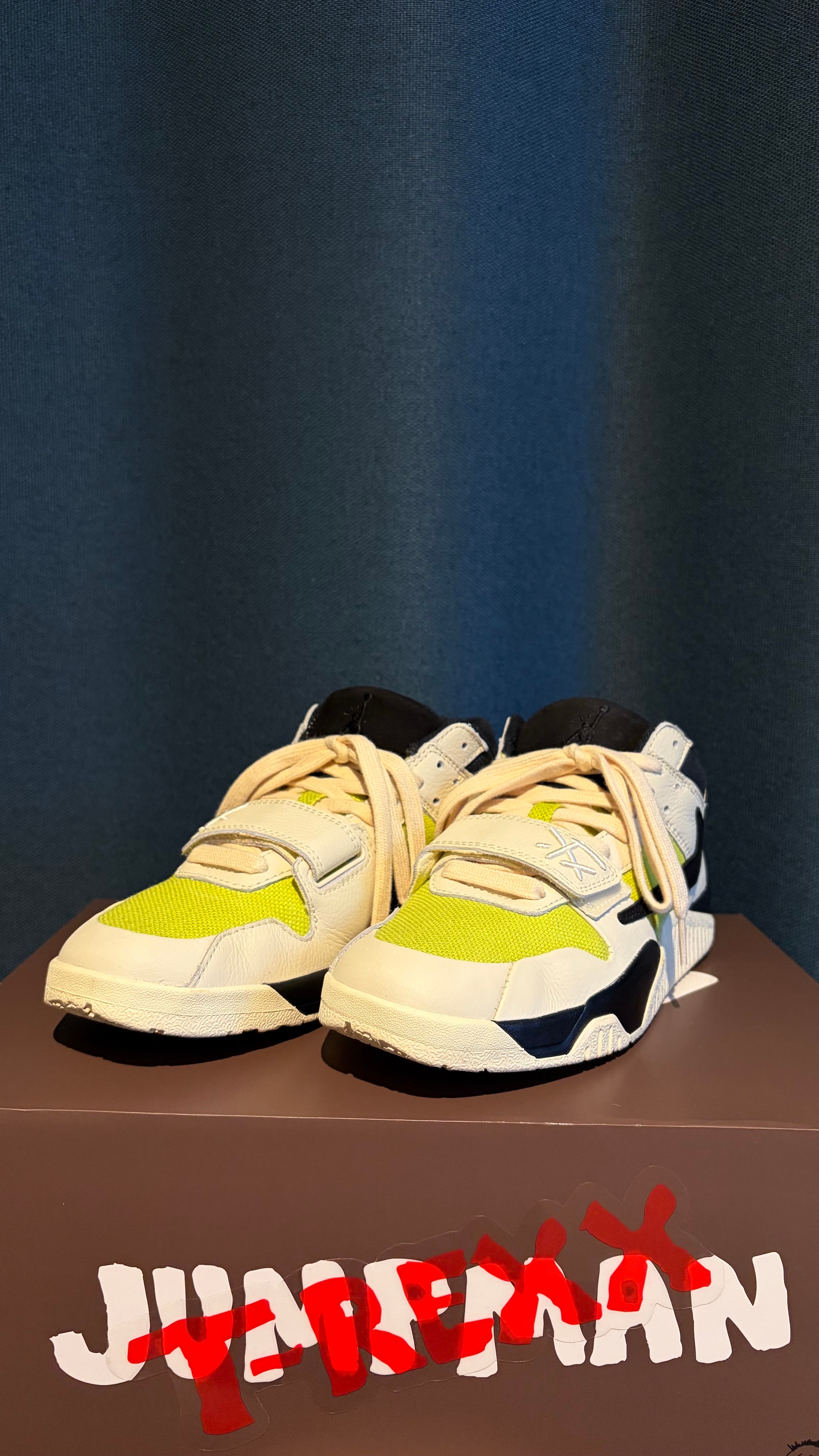 Travis Scott × Nike Jordan Jumpman Jack TR CJ1 T-Rexx "Bright Cactus"