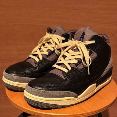 A Ma Maniere × Nike Women's Air Jordan 3 Retro OG SP "Black and Flat Pewter/WYWS"