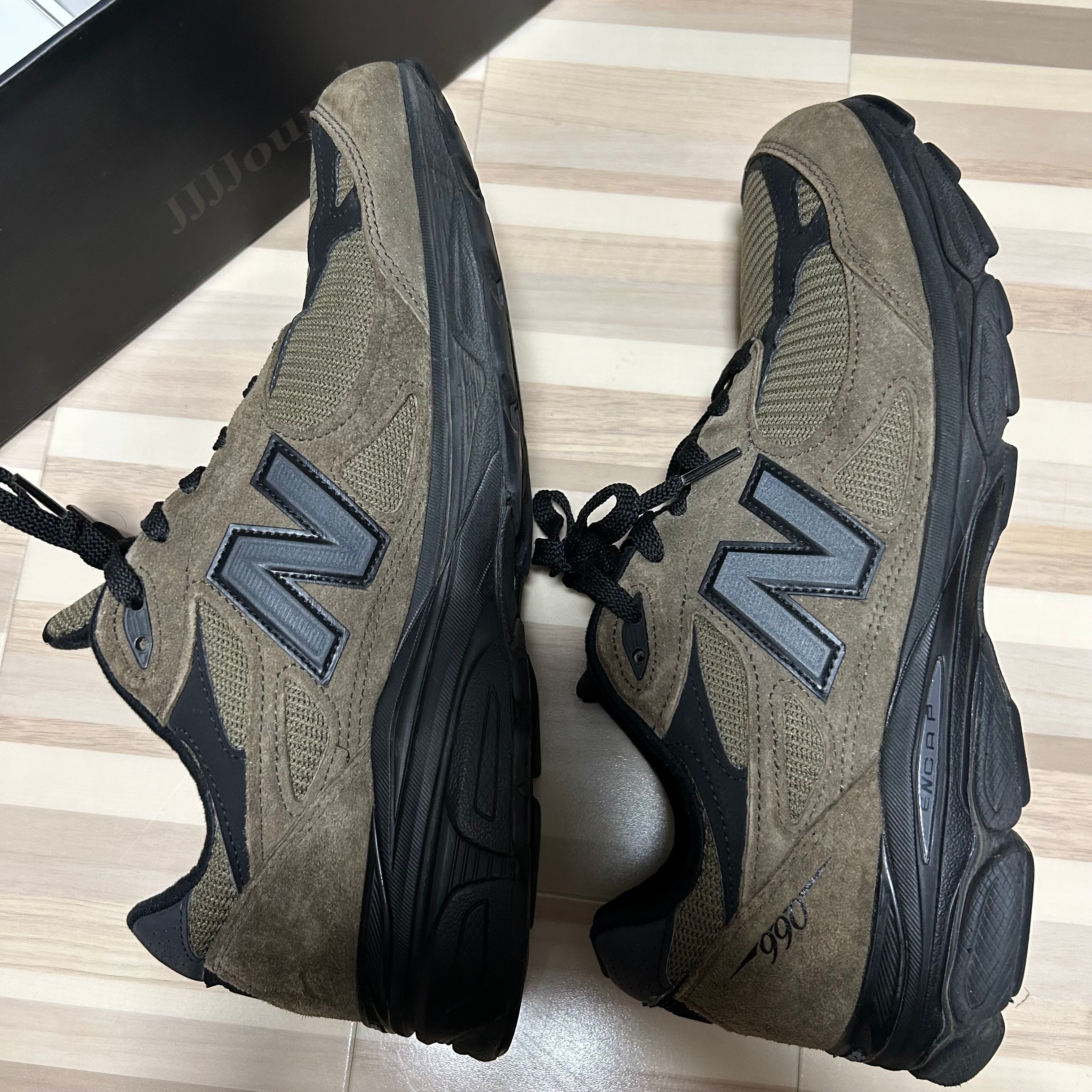 JJJJound × New Balance 990V3 "Slate Black"