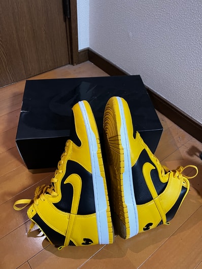 Wu-Tang Clan × Nike Dunk High Retro PRM "Black and Pollen"