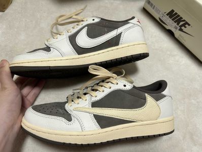 Travis Scott × Nike Air Jordan 1 Low OG SP "Reverse Mocha/Sail and Ridgerock"