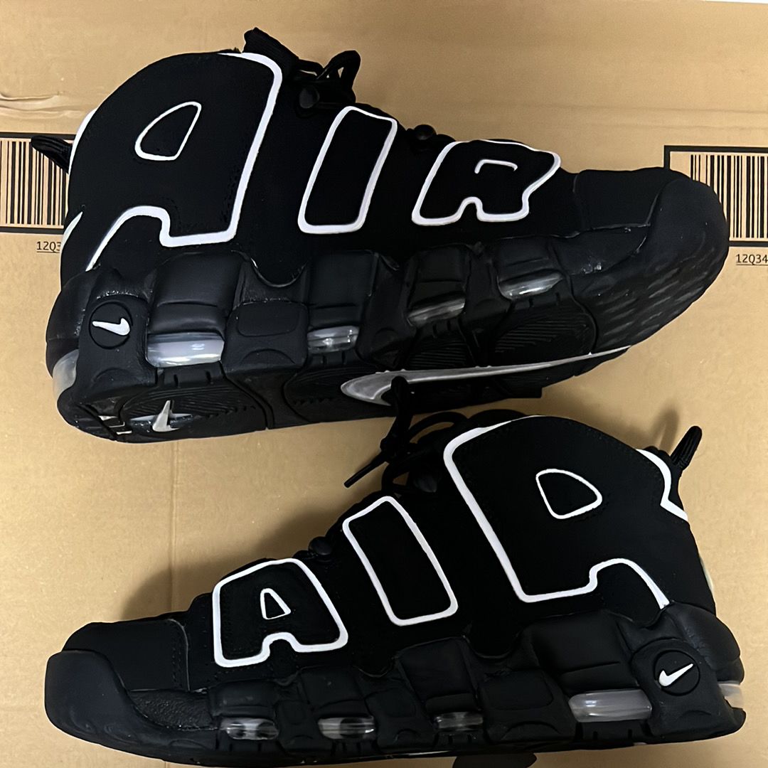 Nike Air More Uptempo "Black/White"(2020)