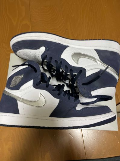 Nike Air Jordan 1 High OG CO.JP "White/Midnight Navy" (2020)(ブリーフケースなし)