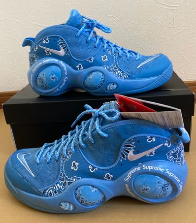 Supreme × Nike Air Zoom Flight 95 SP "University Blue/White"