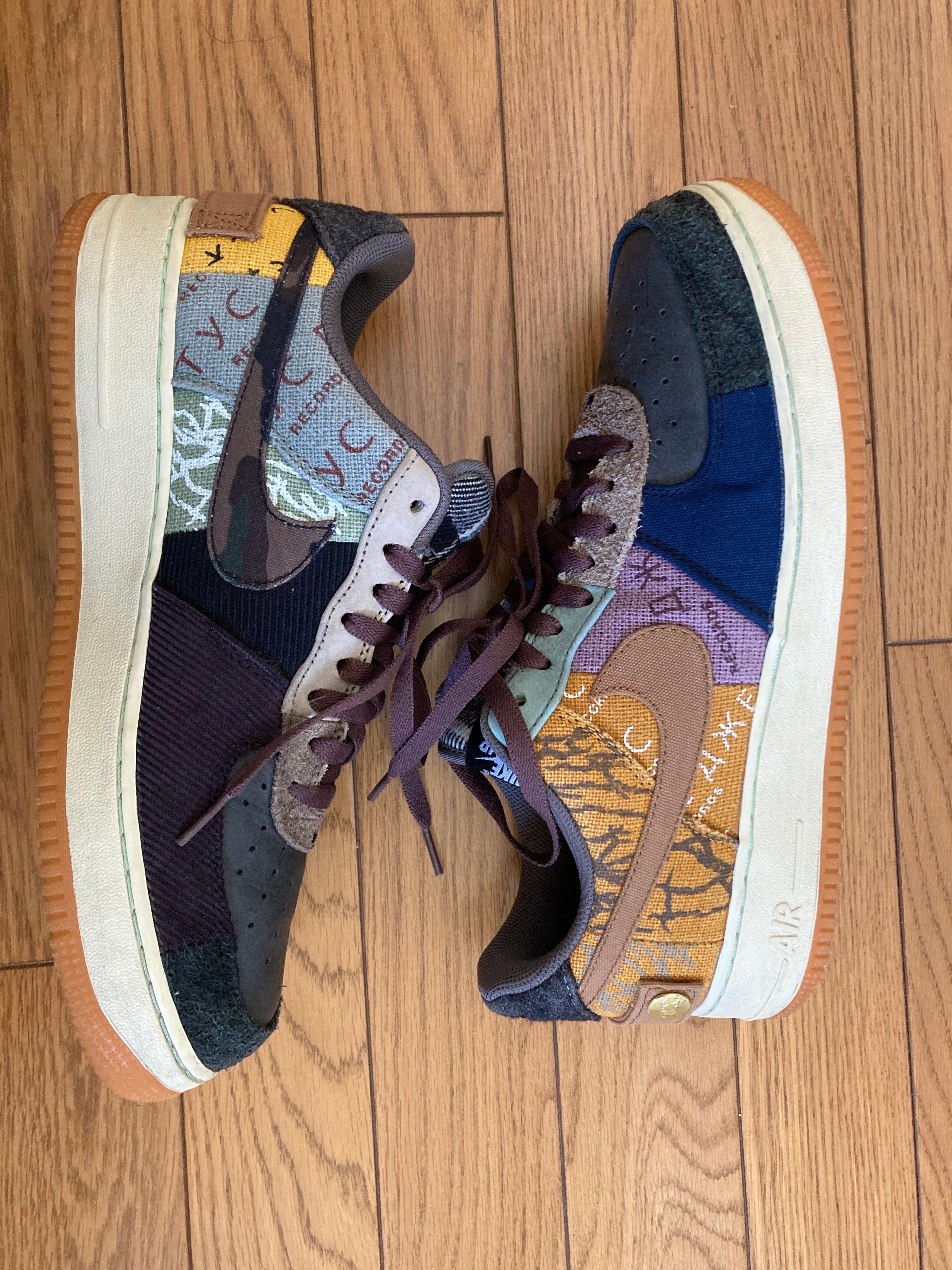 Travis Scott × Nike Air Force 1 Low Cactus Jack "Multi Color"