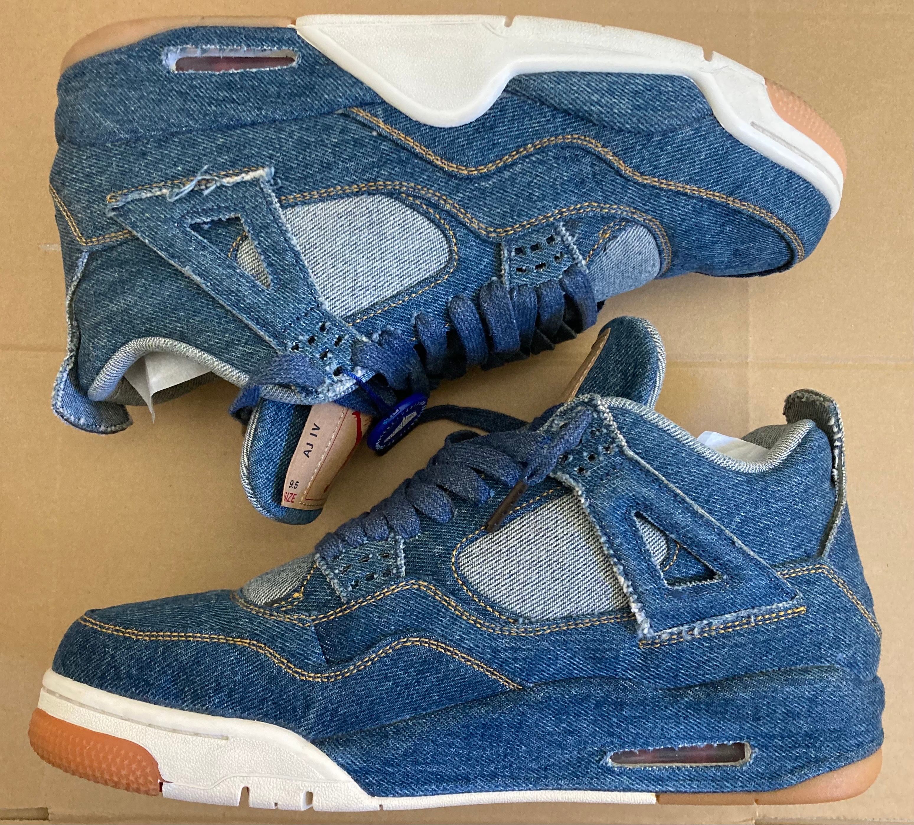NIKE × LEVI’S AIR JORDAN 4 "DENIM"(タグ:®のみ)