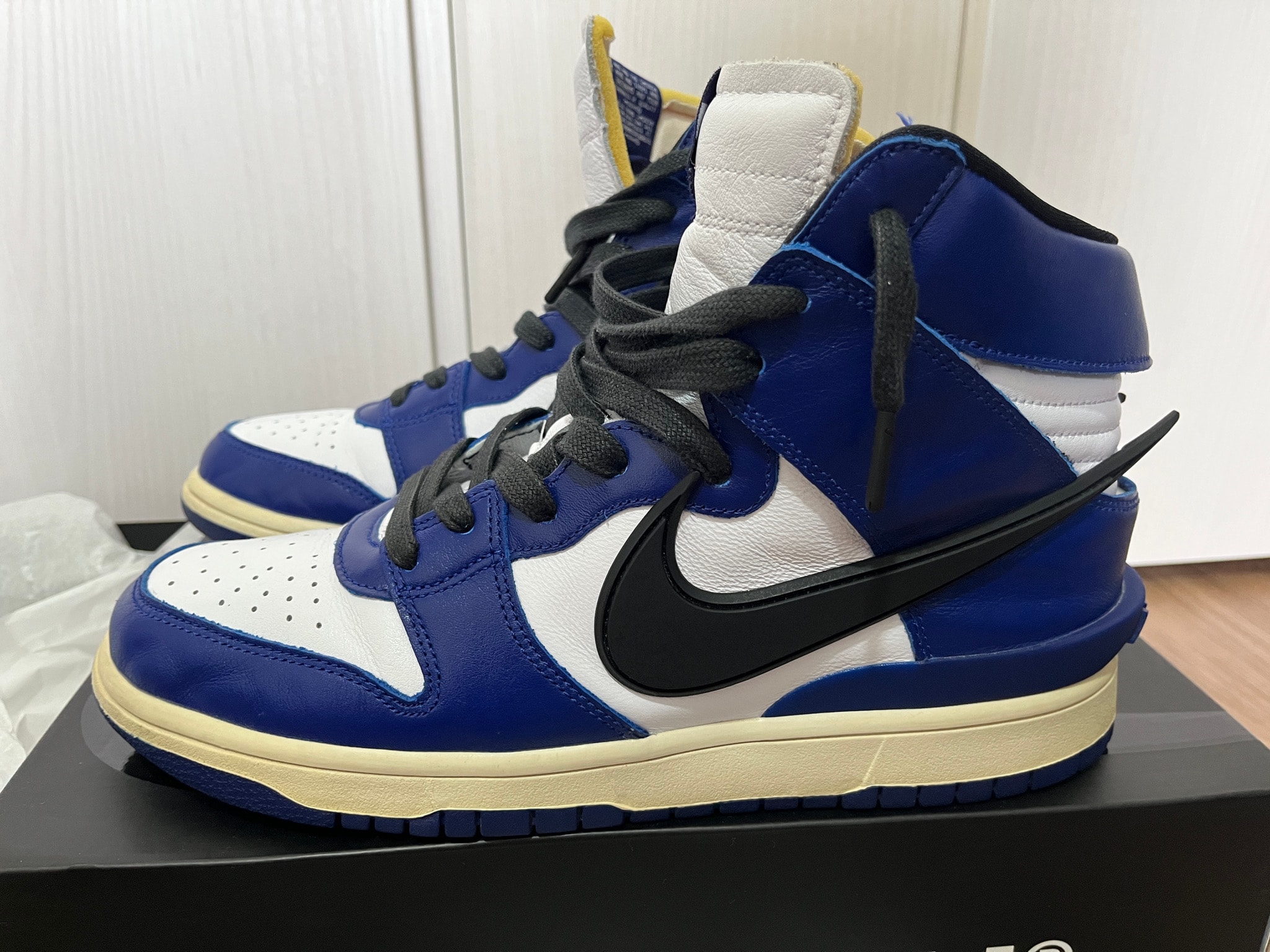 Ambush × Nike Dunk High "Deep Royal"