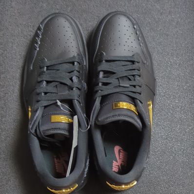 Nike Women's Air Jordan 1 Low MM "Black/Metallic Gold"
