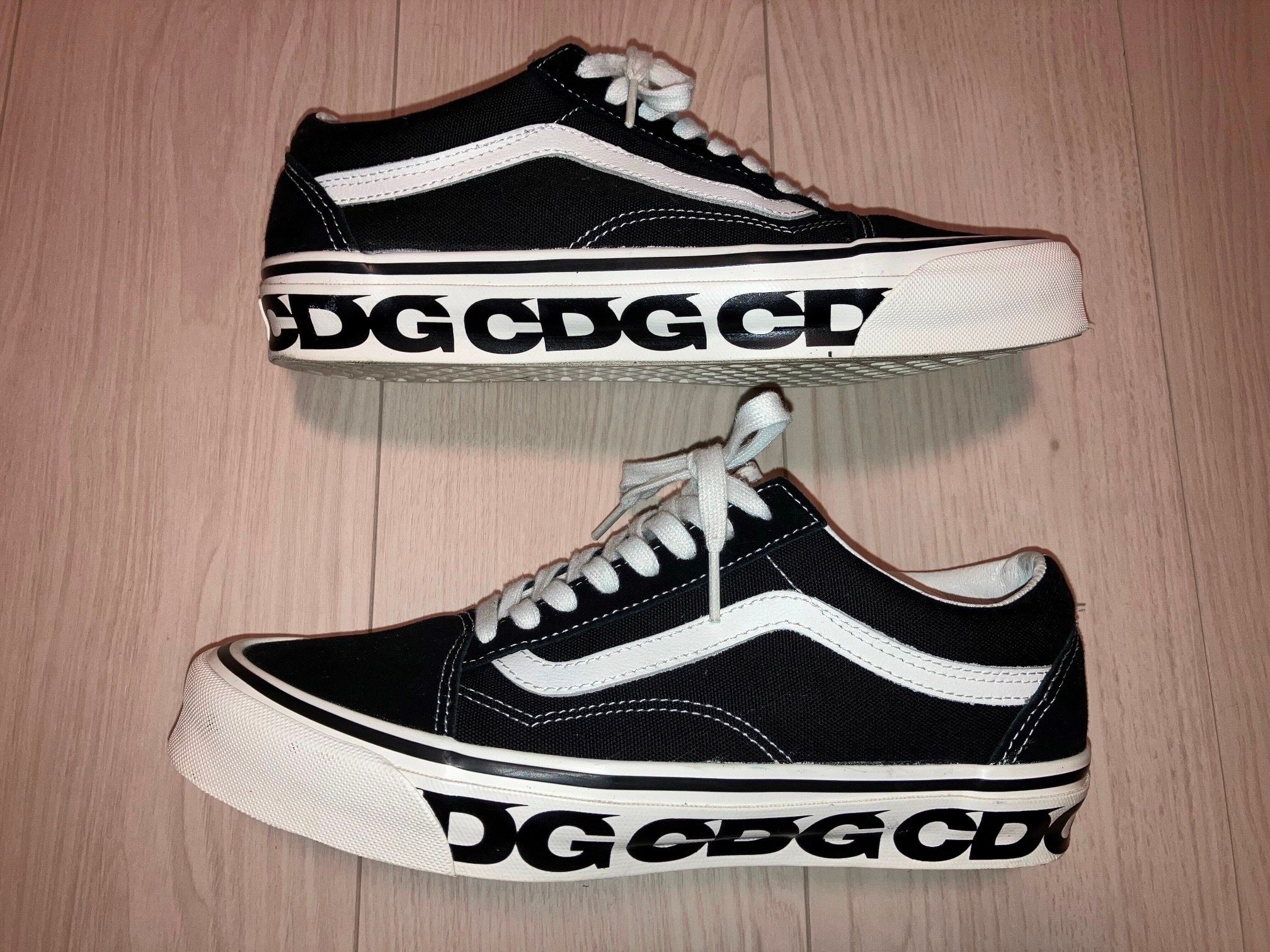 COMME des GARCONS CDG × Vans Old Skool LX "Black/White"