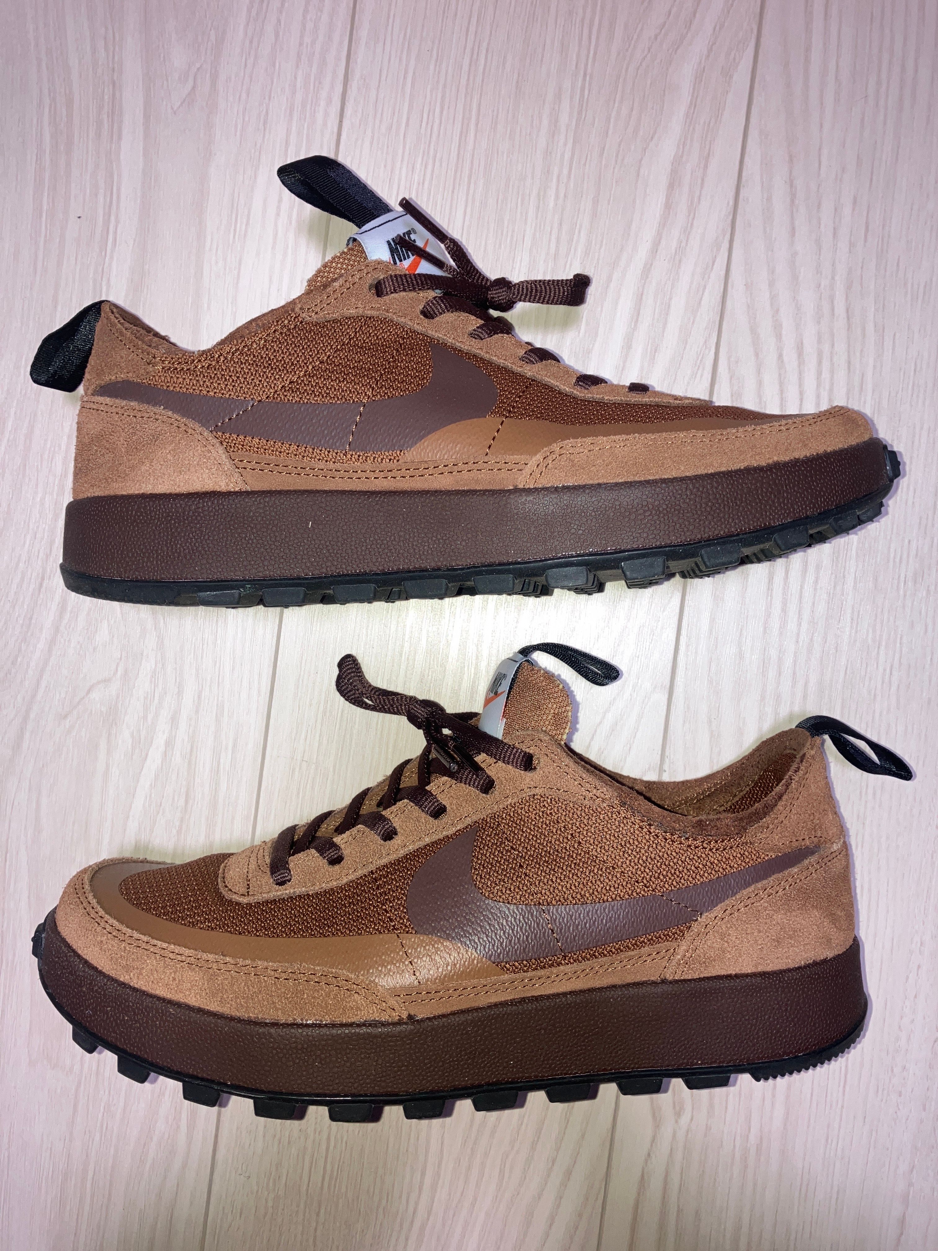 Tom Sachs × NikeCraft Women's General Purpose Shoe "Brown"