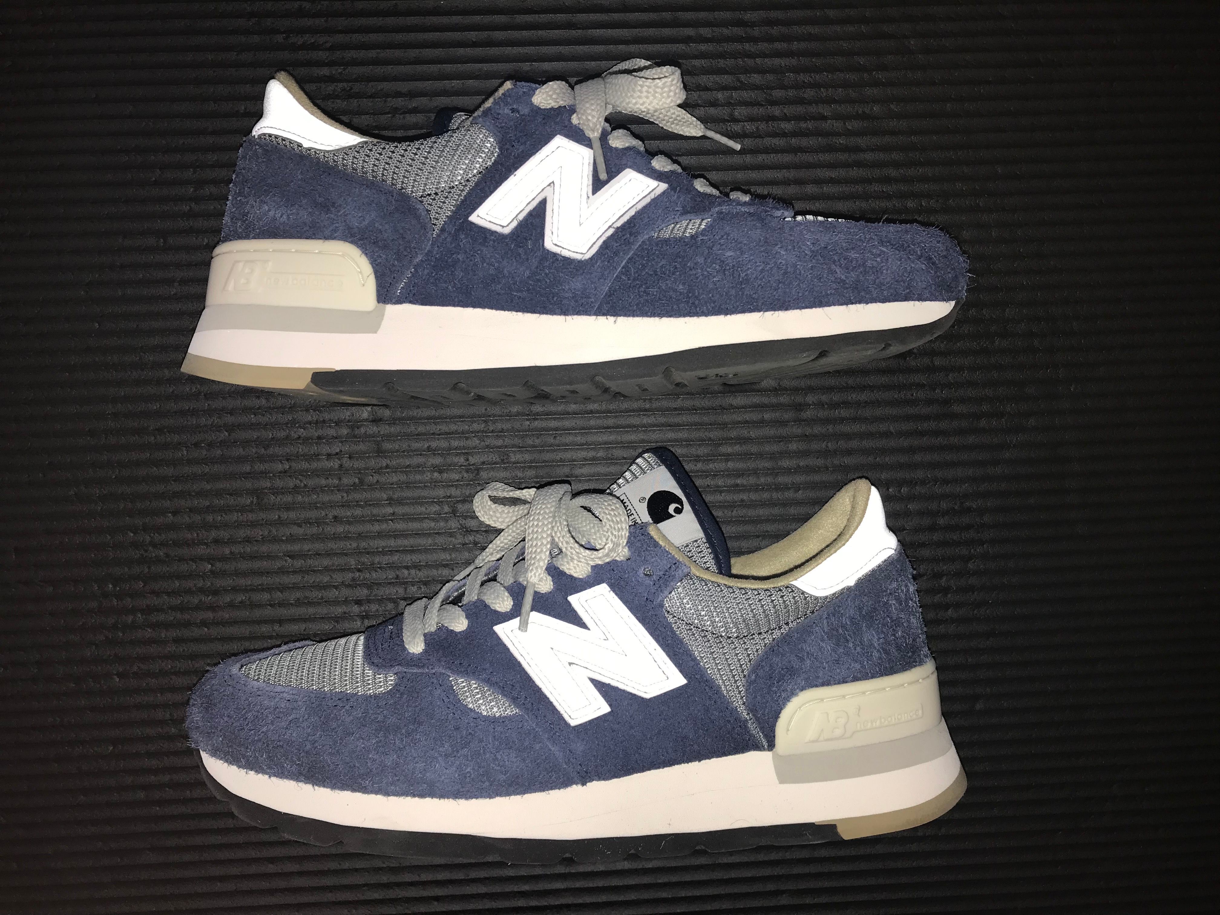 Carhartt WIP × New Balance 990V1 "Dark Navy/Pussywillow Gray"