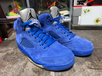 Nike Air Jordan 5 Retro "Blue Suede"
