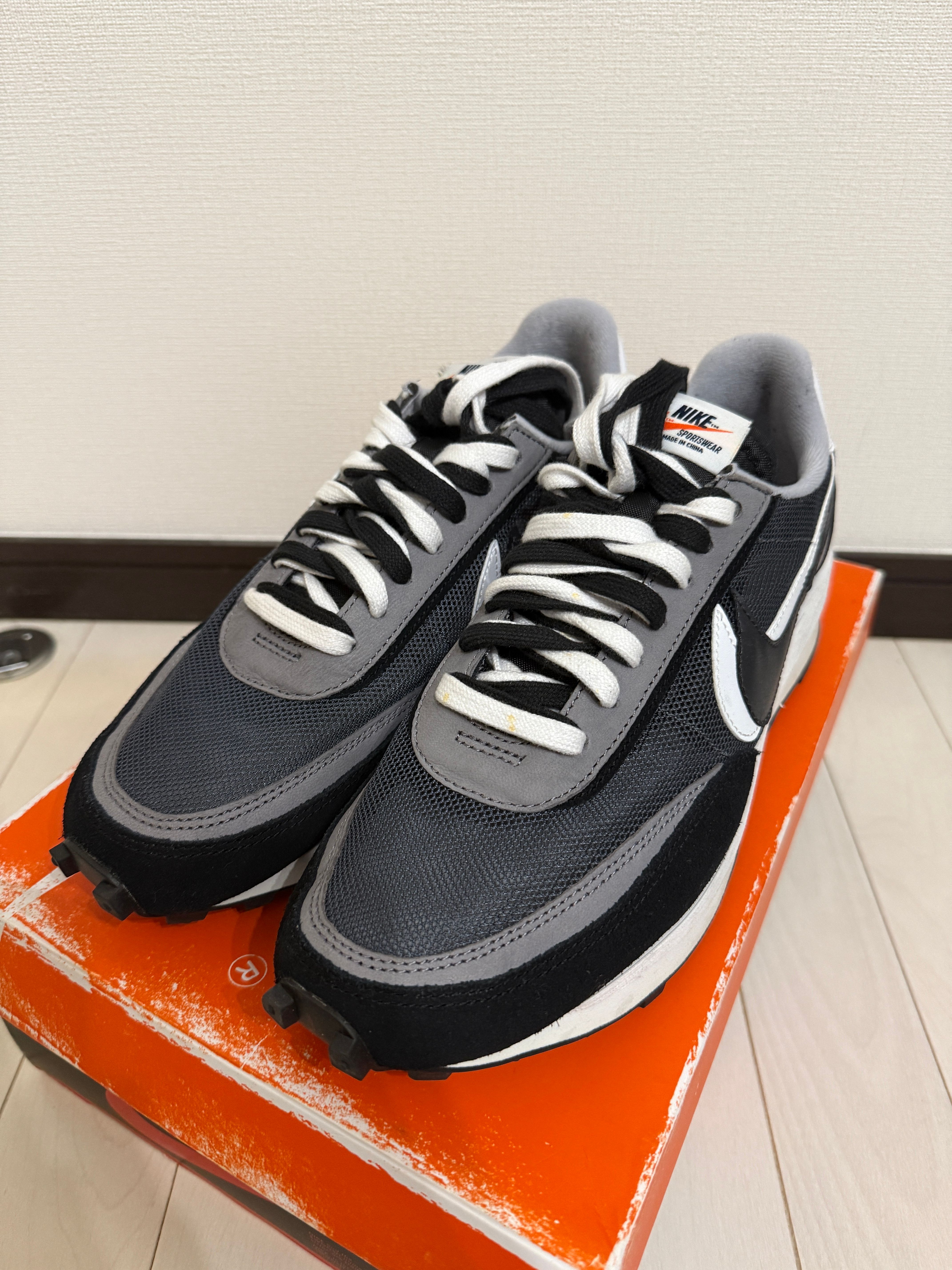 sacai × Nike LD Waffle "Black"