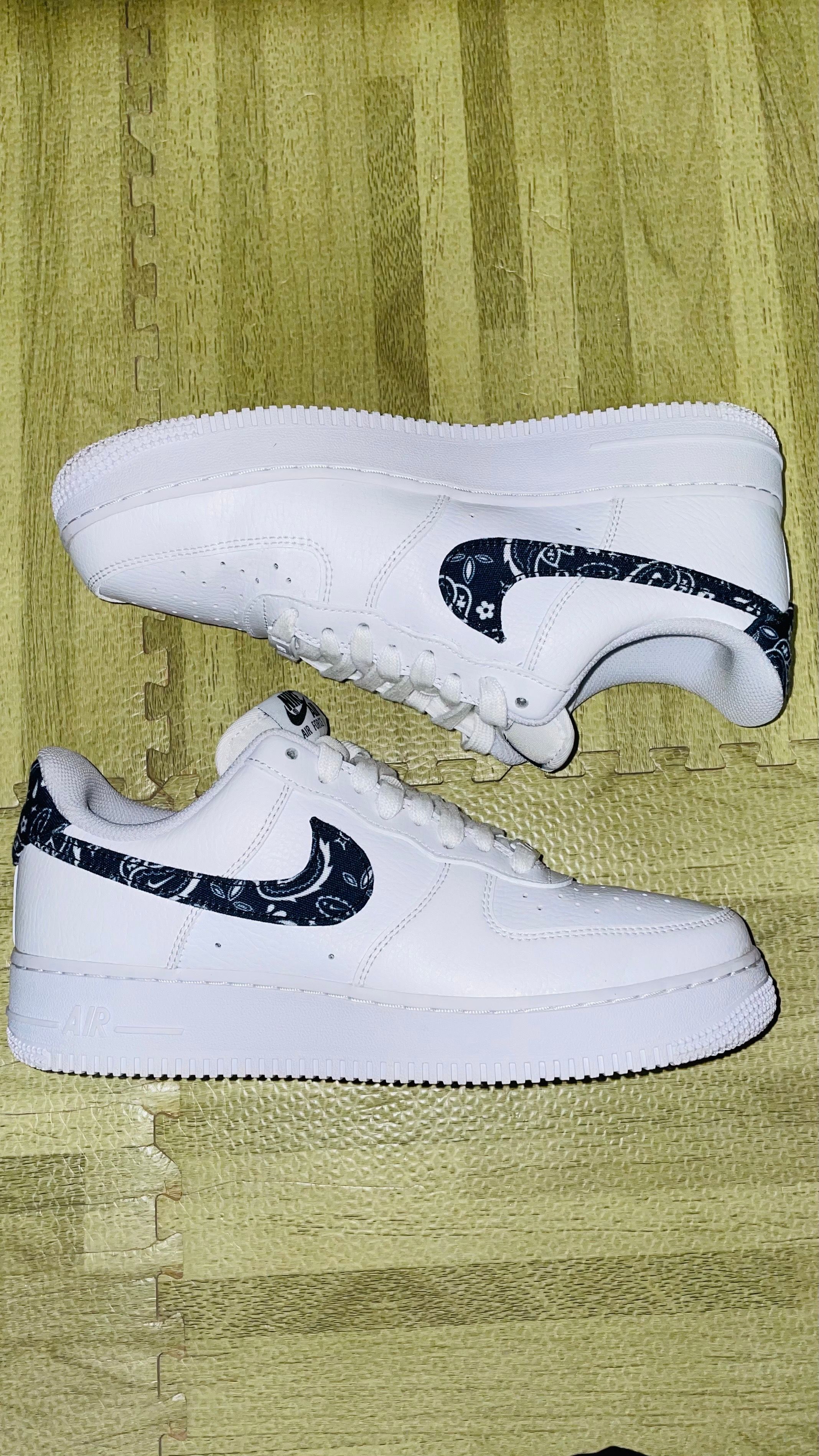 Nike Women's Air Force 1 Low '07 Essential "Black Paisley"