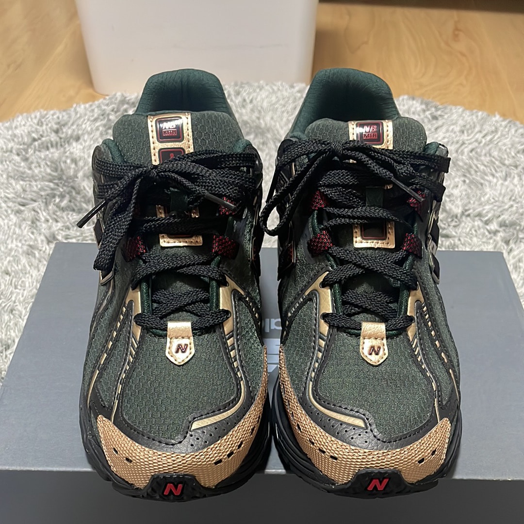 KITH × New Balance 1906R "Black/Green" M1906RKS