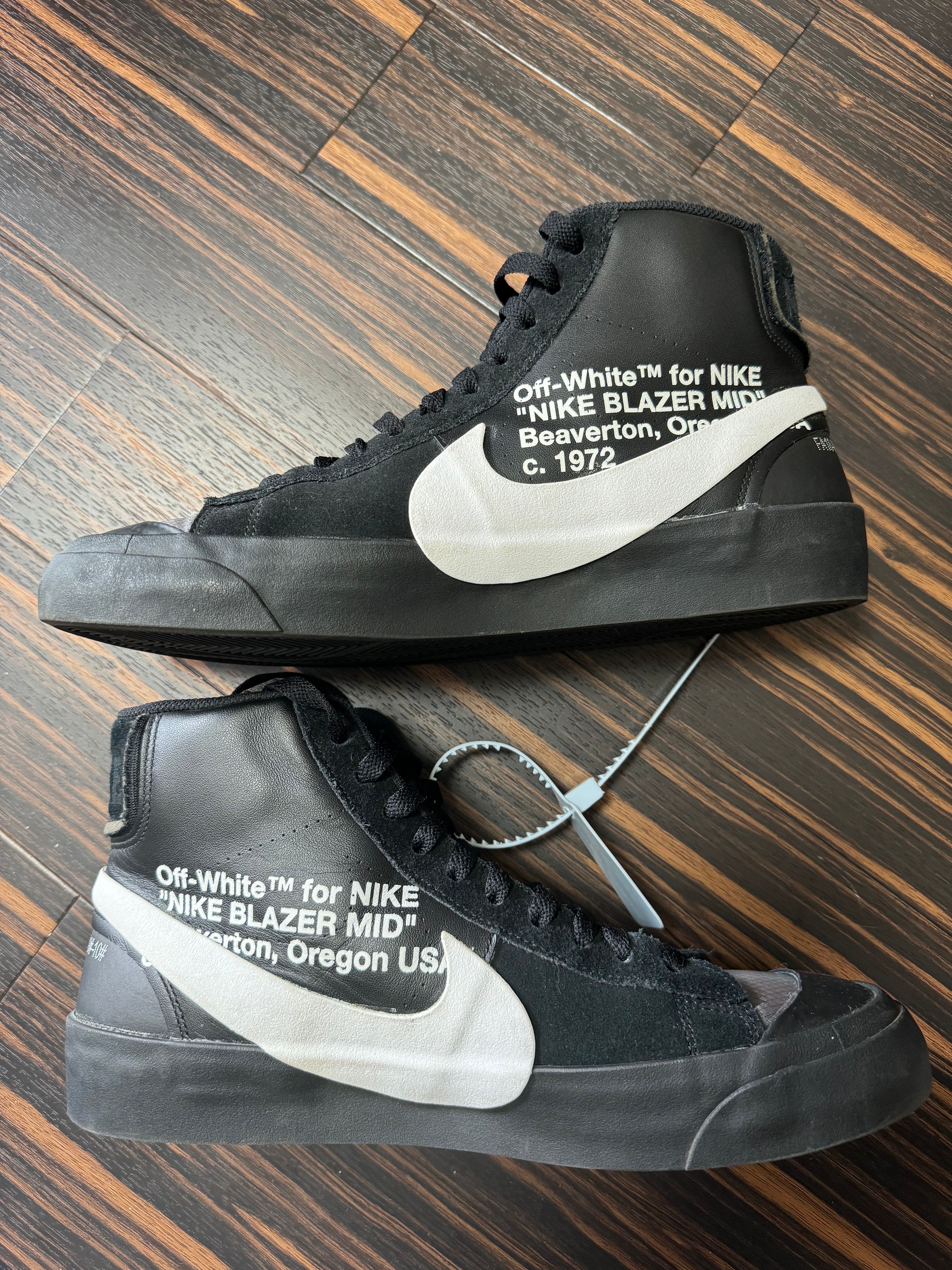 Off-White × Nike Blazer Studio Mid "Grim Reaper"