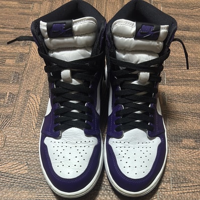 Nike Air Jordan 1 Retro High OG "Court Purple White/Black" (2020)