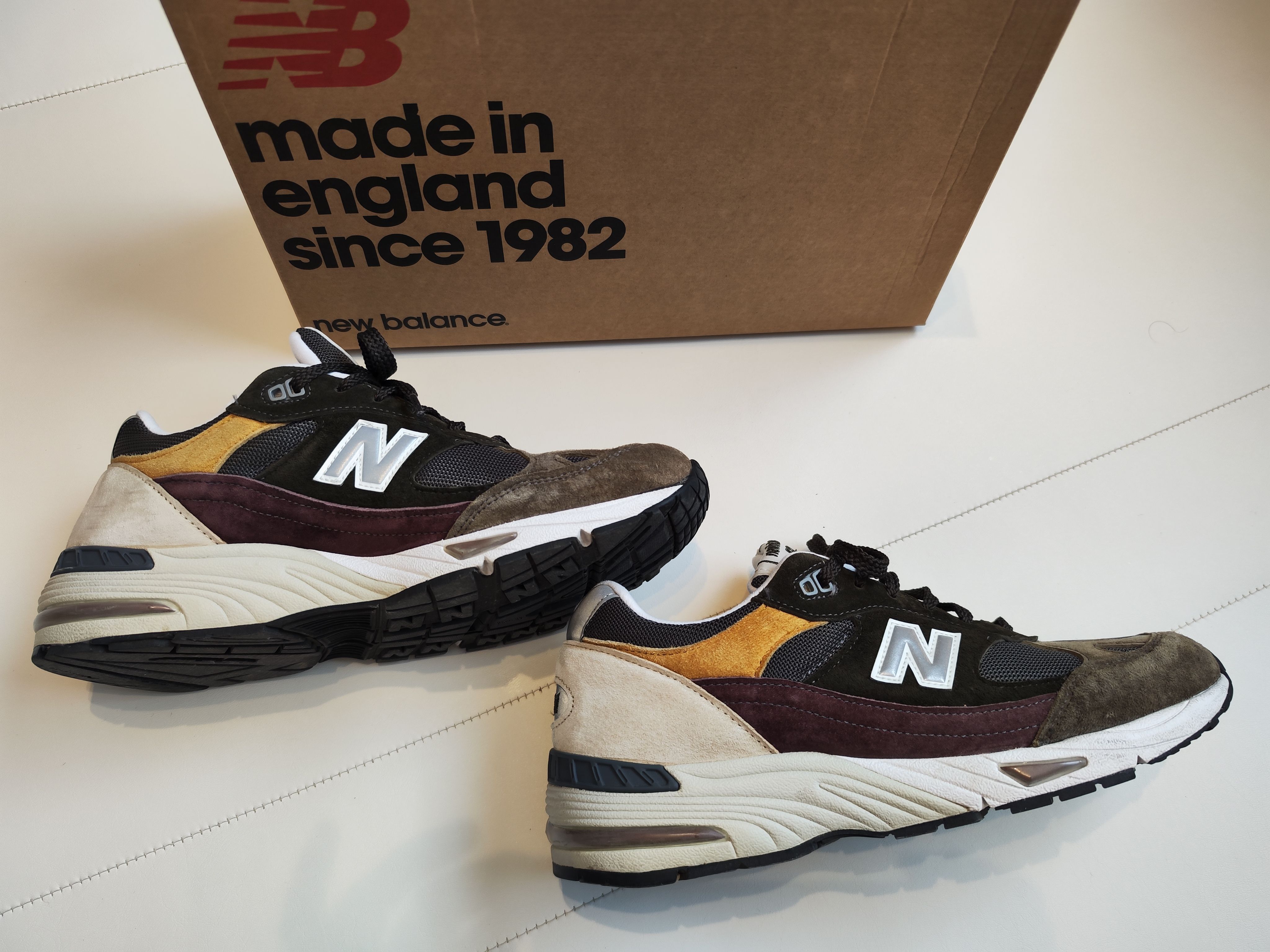 NEW BALANCE M991UK "OLIVE"