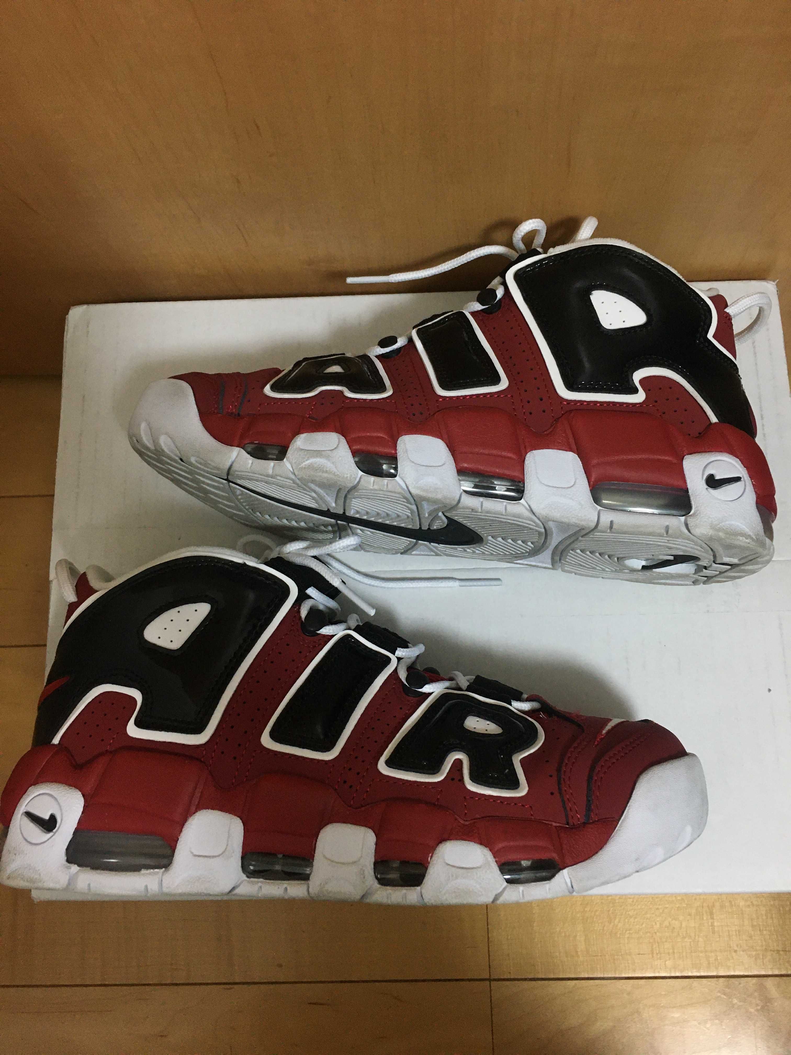 Nike Air More Uptempo ’96 "Black and Varsity Red" (2021)