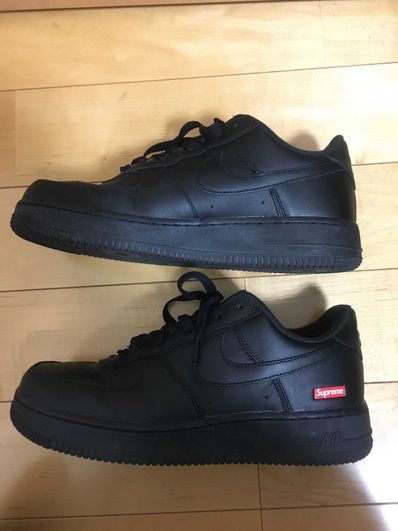 Supreme × Nike Air Force 1 Low "Black"