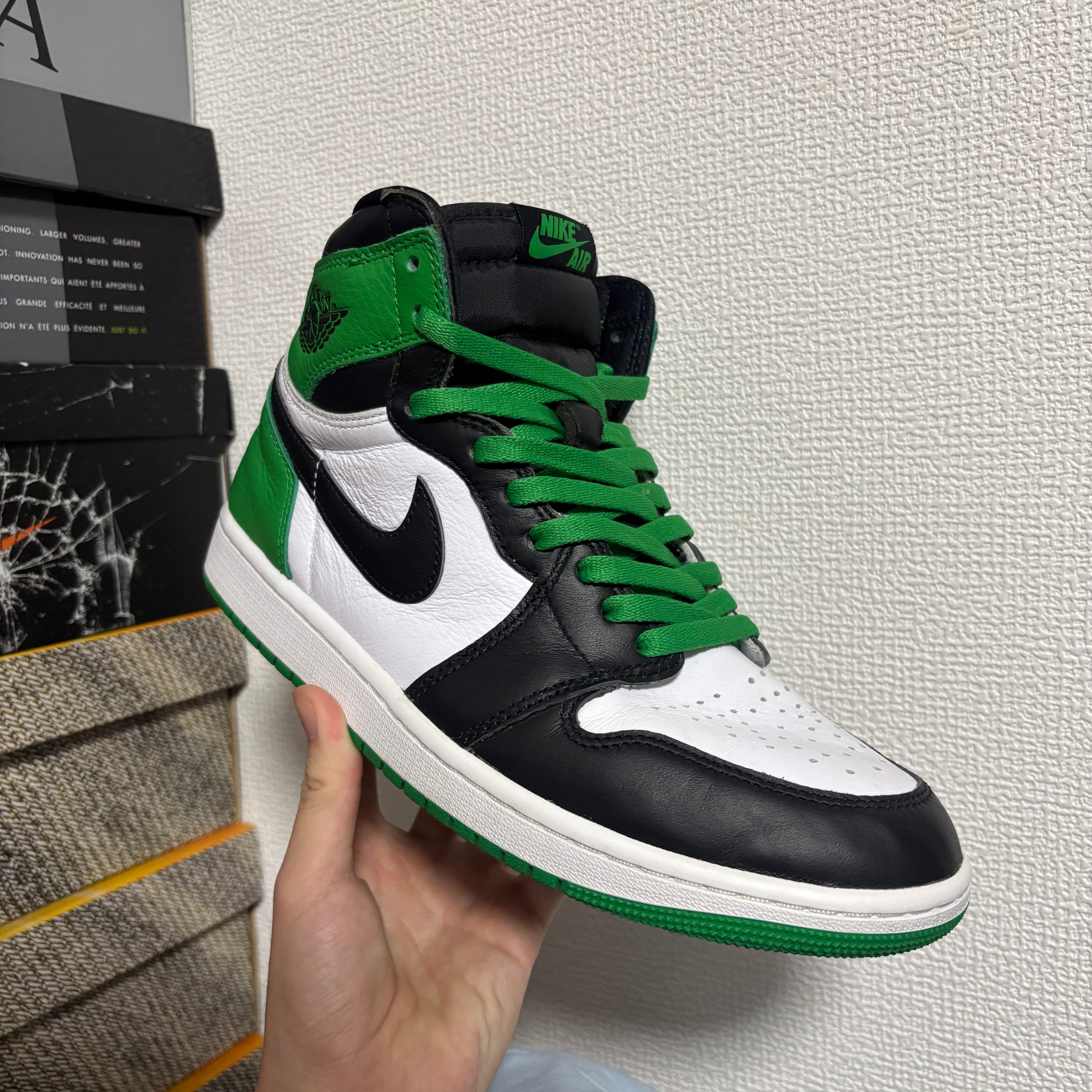 Nike Air Jordan 1 Retro High OG "Celtics/Black and Lucky Green" (2023)