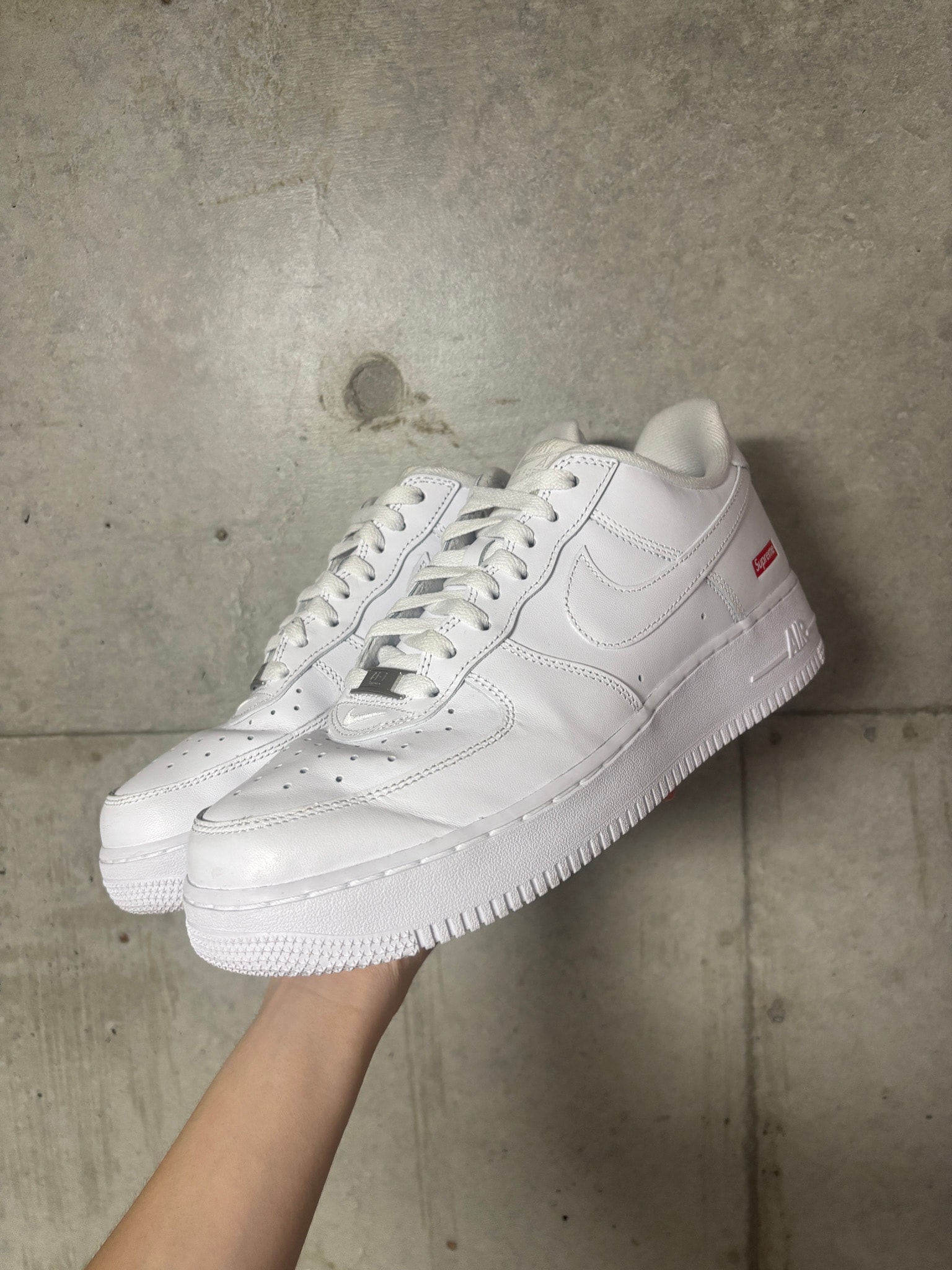 Supreme × Nike Air Force 1 Low "White"