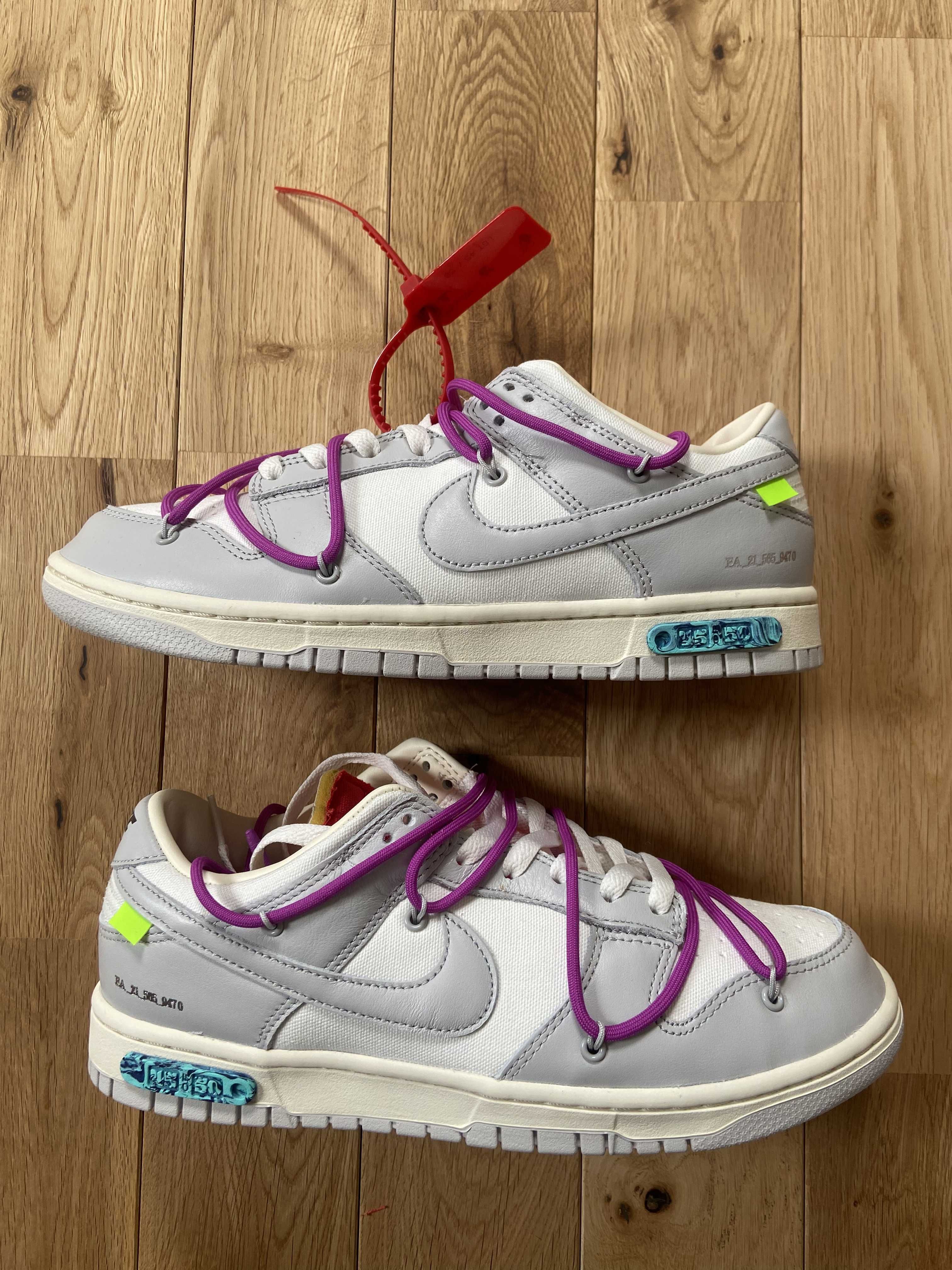 Off-White × Nike Dunk Low 1 of 50 "Lot.45"