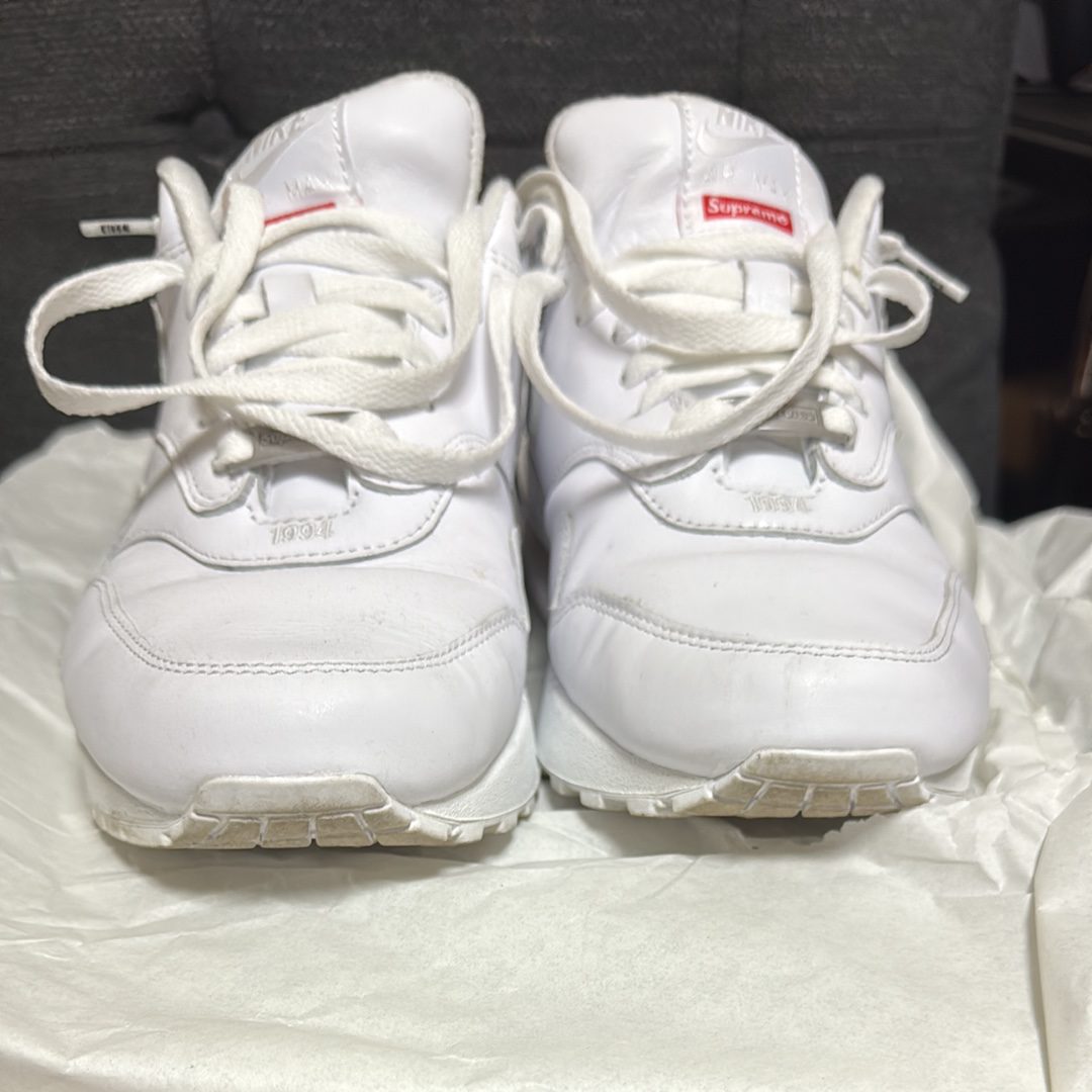 Supreme × Nike Air Max 1 '87 SP "White" (25SS Week4)