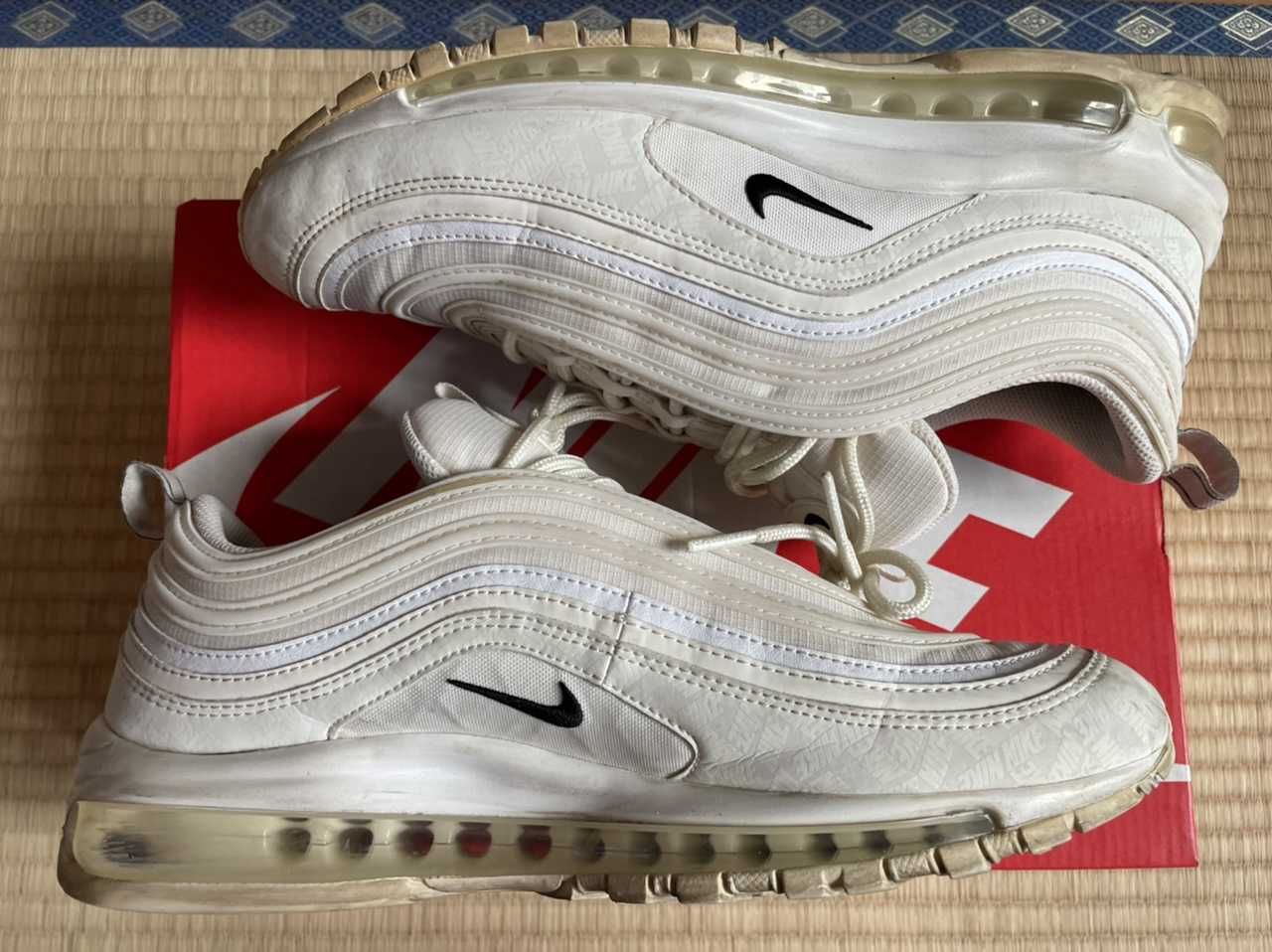 UNDEFEATED × Nike Air Max 97 OG "white"