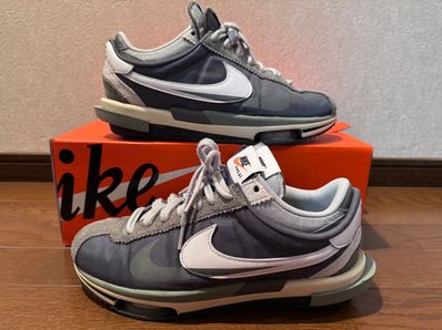 sacai × Nike Zoom Cortez "Iron Grey"