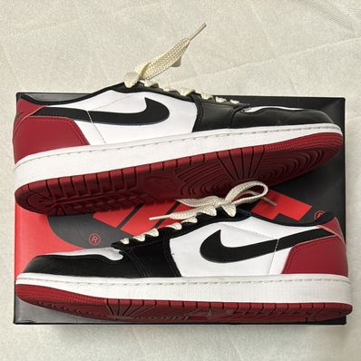 Nike Air Jordan 1 Retro Low OG "Black Toe"