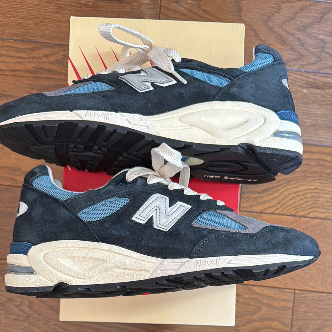 New Balance 990V2 "Navy/Castlerock"