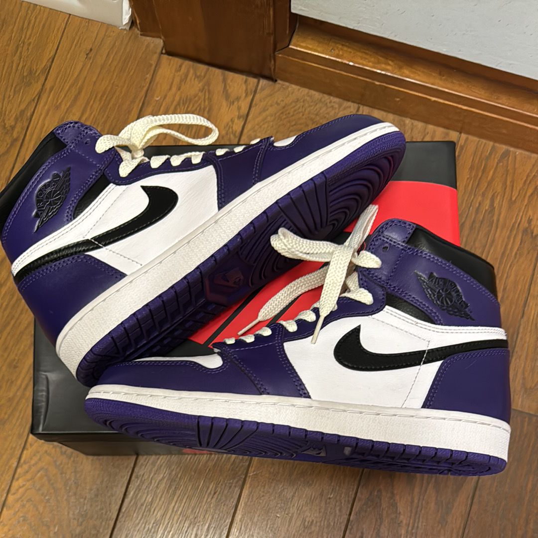 Nike Air Jordan 1 Retro High OG "Court Purple White/Black" (2020)