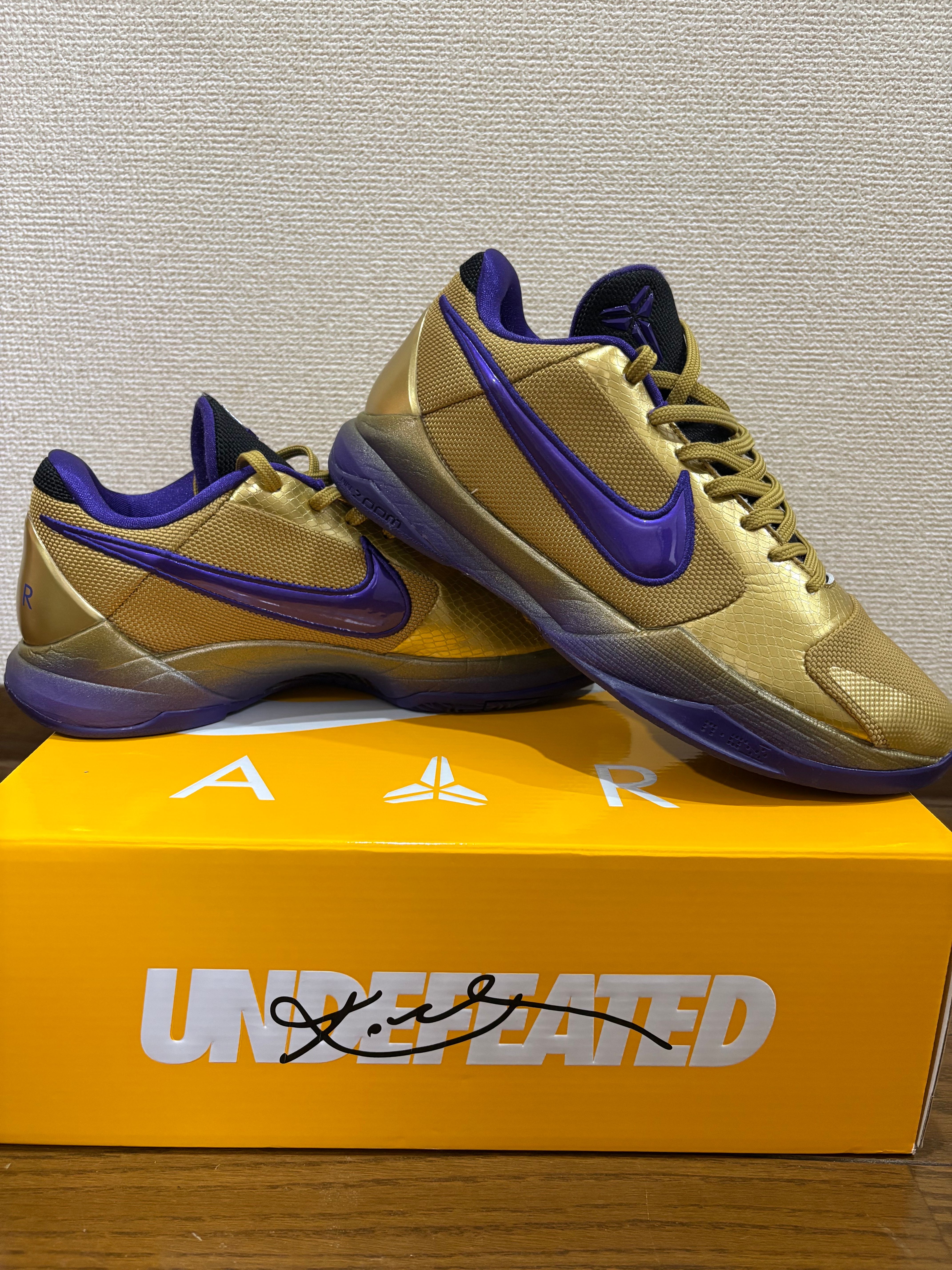 UNDEFEATED × Nike Kobe 5 Protro "Hall Of Fame"
