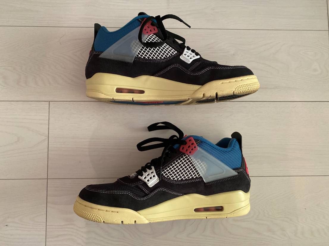 UNION × NIKE AIR JORDAN 4 "OFF NOIR"